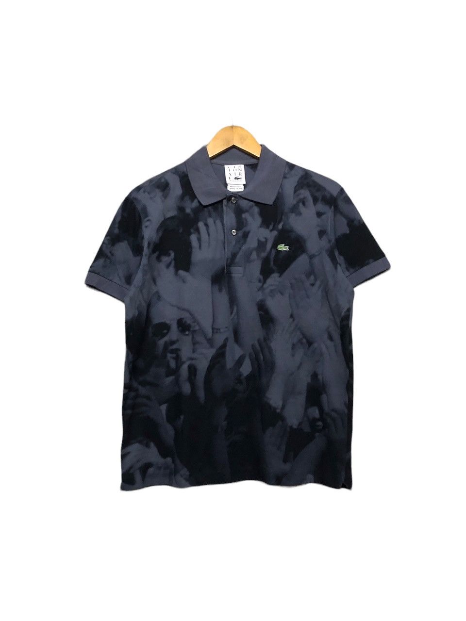 Band Tees × Lacoste × R.E.M. Lacoste X Michael Stripe Singer R.E.M Band Polo Tee Concert Size US M / EU 48-50 / 2 - 2 Thumbnail