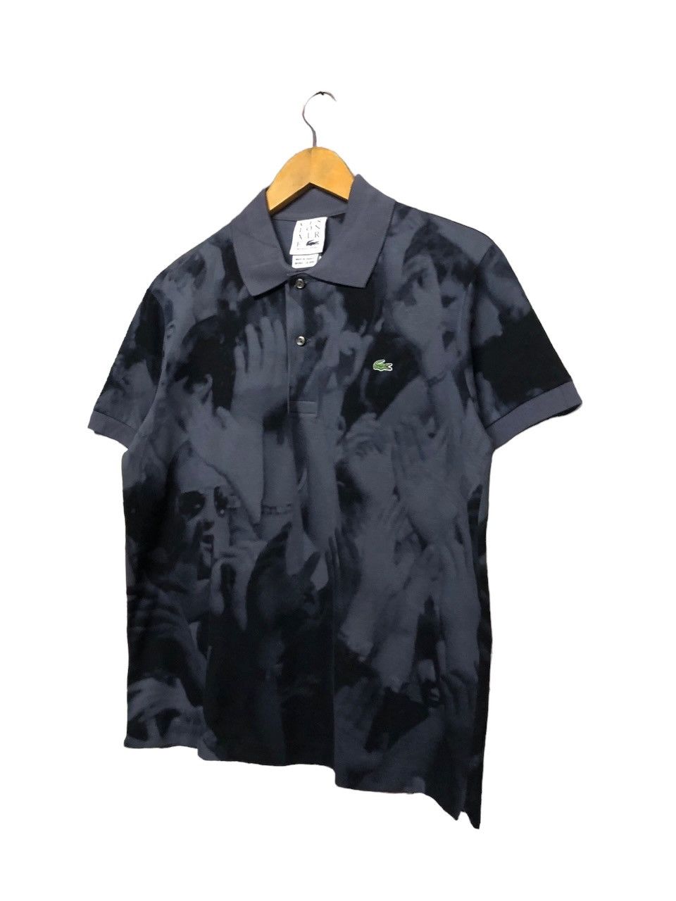 Band Tees × Lacoste × R.E.M. Lacoste X Michael Stripe Singer R.E.M Band Polo Tee Concert Size US M / EU 48-50 / 2 - 4 Thumbnail