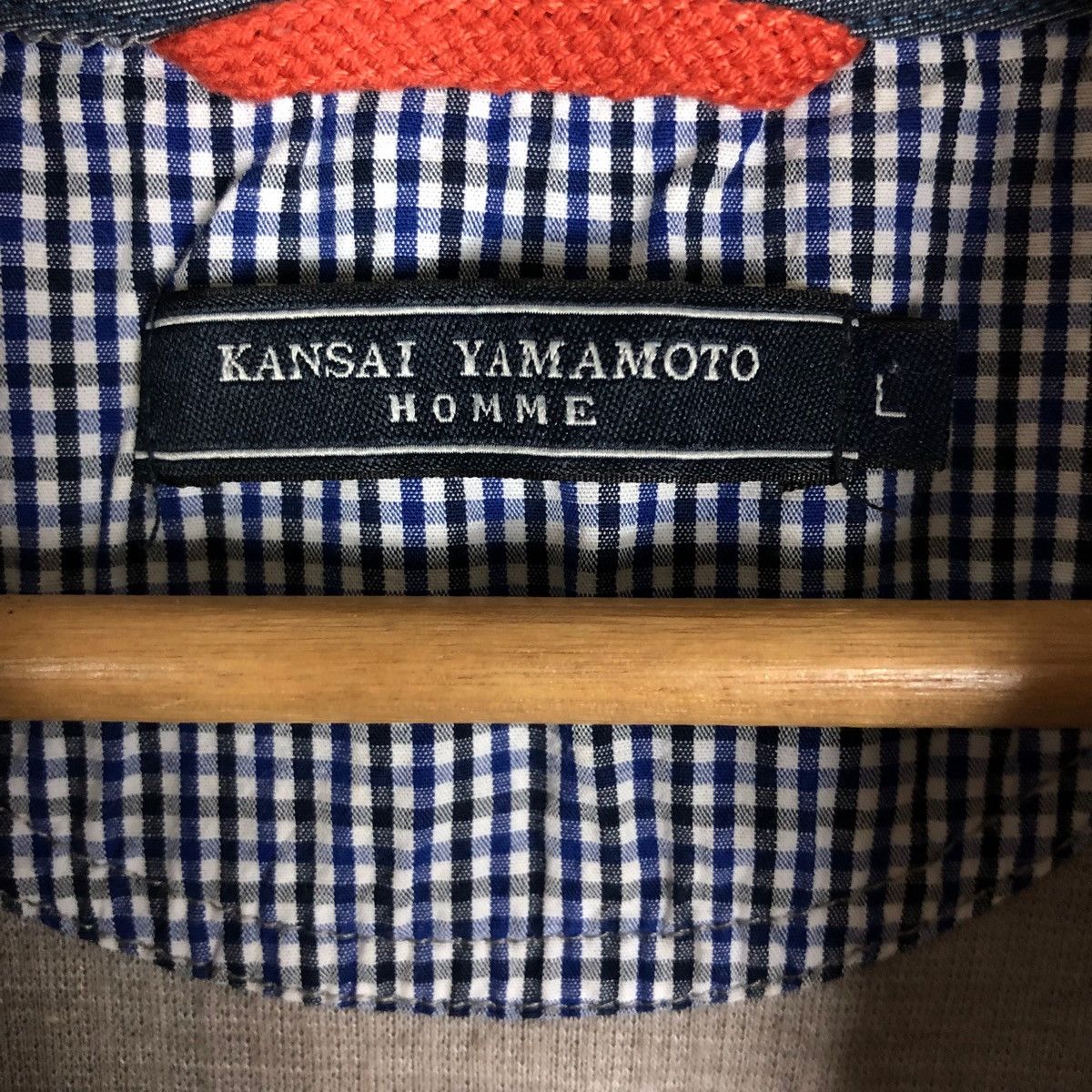 Kansai Yamamoto Japanese Brand Kansai Yamamoto Homme Quarter Zip Pullover Size US L / EU 52-54 / 3 - 6 Thumbnail