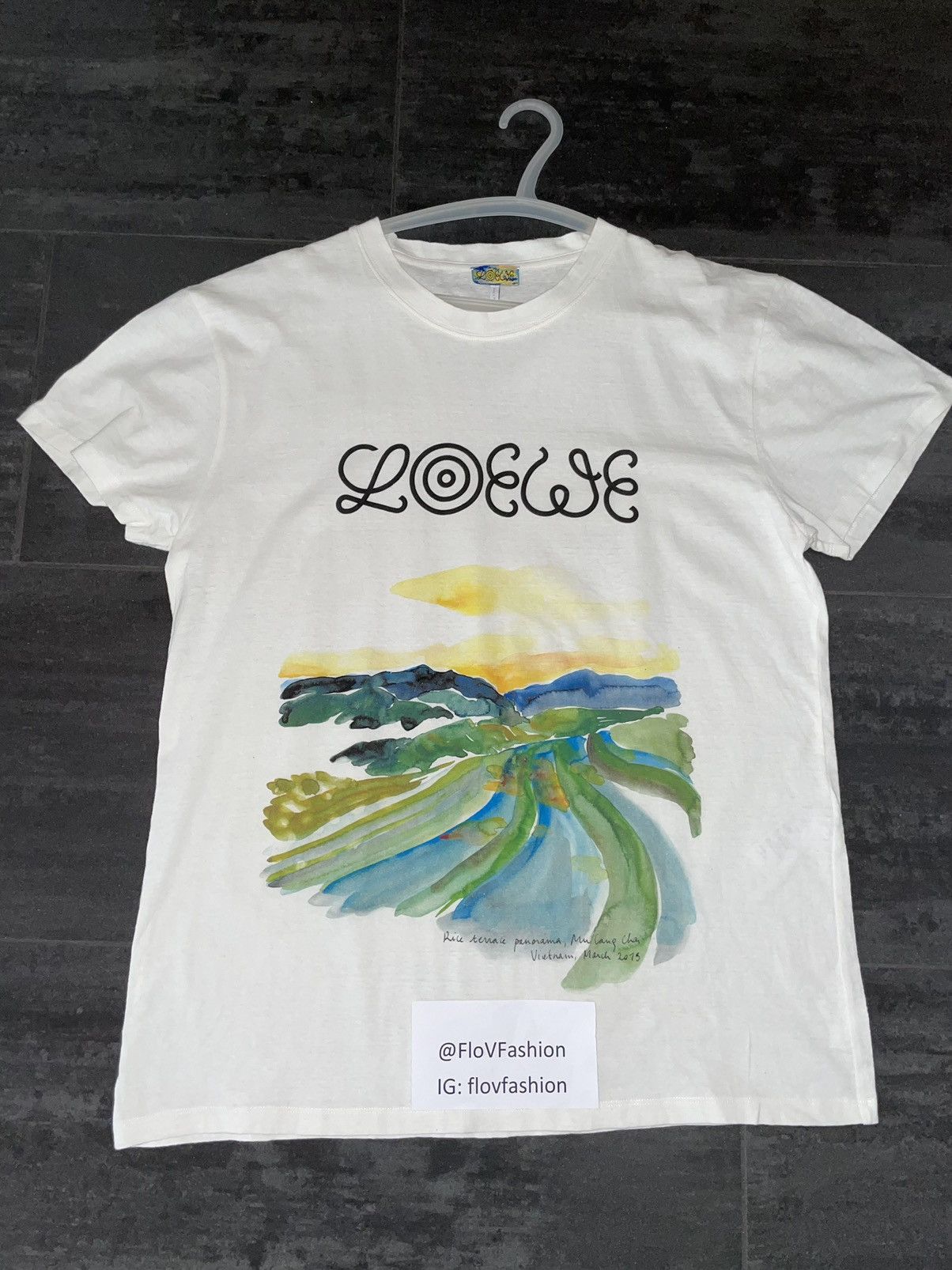 Loewe Waterprint Tshirt Size L