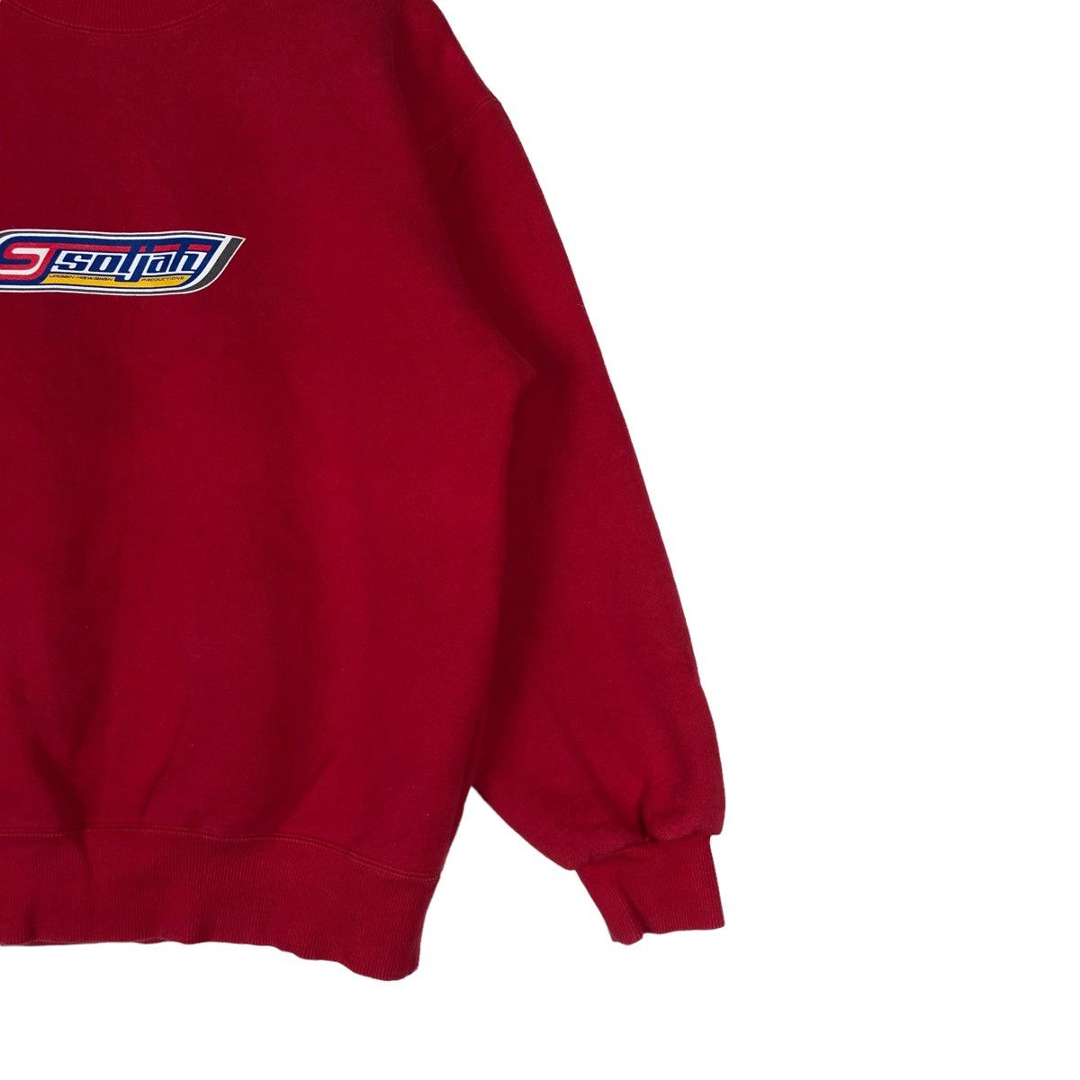 Vintage Vintage SoLjah Spell Out Pullover Jumper Sweatshirt Size US L / EU 52-54 / 3 - 5 Thumbnail