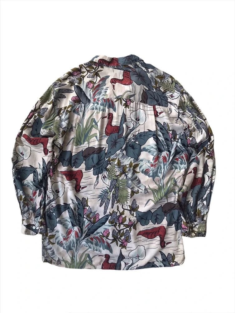 Yohji Yamamoto Vintage Japanese Silkroad Overprint Hawaii Shirt Button Size US M / EU 48-50 / 2 - 1 Thumbnail