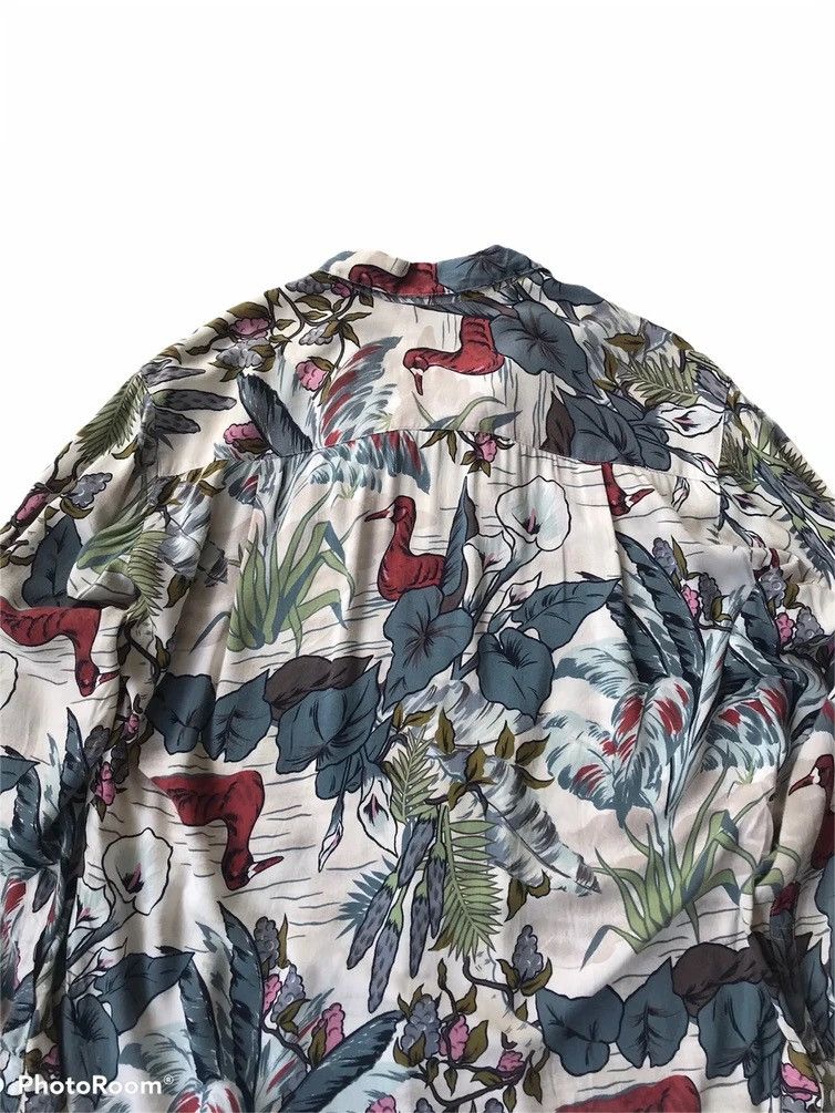 Yohji Yamamoto Vintage Japanese Silkroad Overprint Hawaii Shirt Button Size US M / EU 48-50 / 2 - 5 Thumbnail