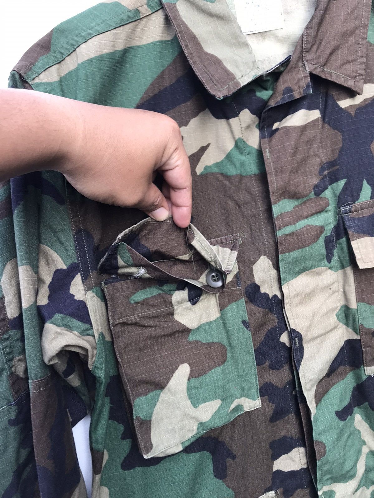 Other Military Camo Tactical Parachute Multipocket Jacket Size US M / EU 48-50 / 2 - 5 Thumbnail