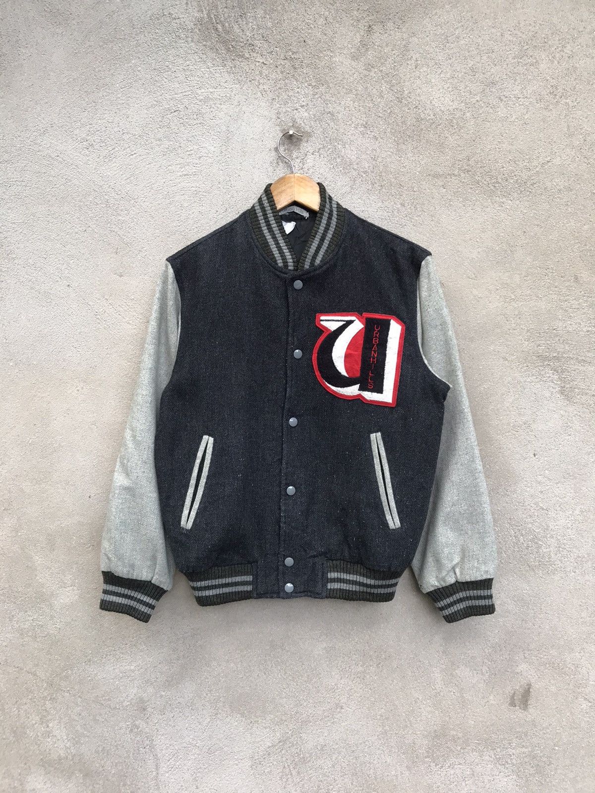 Other RARE URBAN HILLS WOOL VARSITY JACKET Size US M / EU 48-50 / 2 - 2 Thumbnail