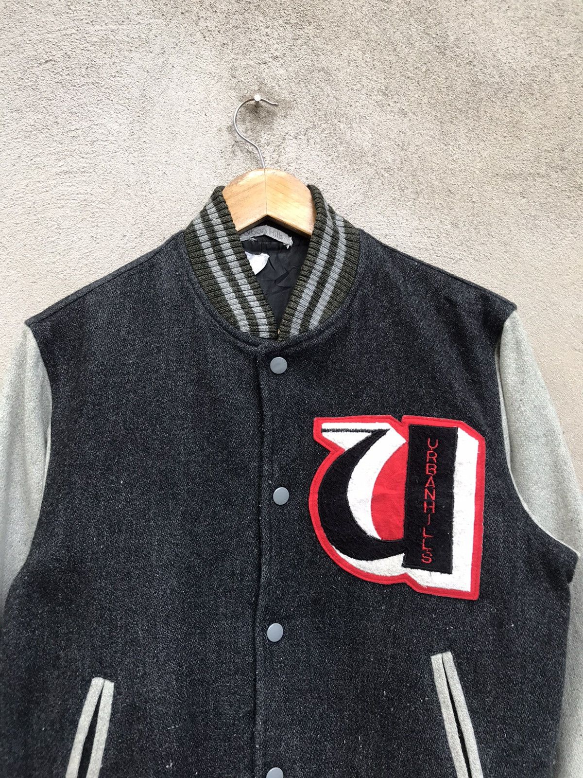 Other RARE URBAN HILLS WOOL VARSITY JACKET Size US M / EU 48-50 / 2 - 5 Thumbnail