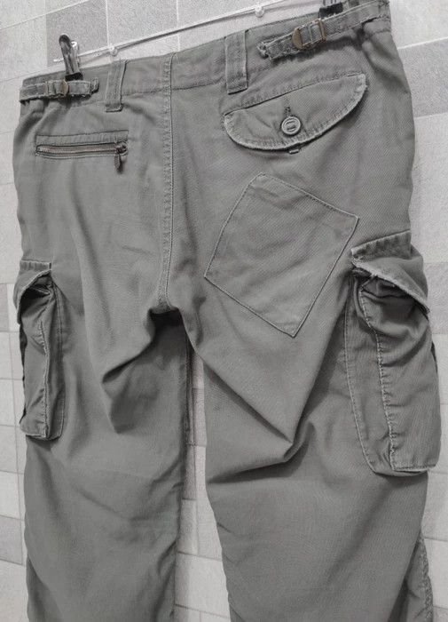 Japanese Brand BACK NUMBER Patchwork Military Street Fashion Cargo Pants Size US 31 - 12 Thumbnail