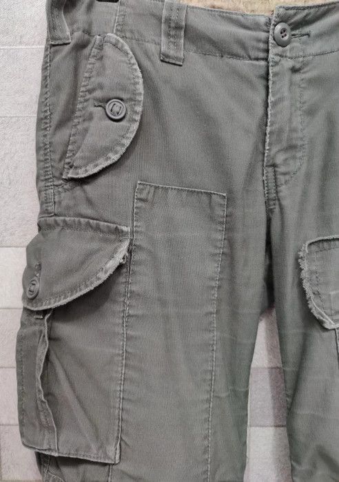 Japanese Brand BACK NUMBER Patchwork Military Street Fashion Cargo Pants Size US 31 - 5 Thumbnail