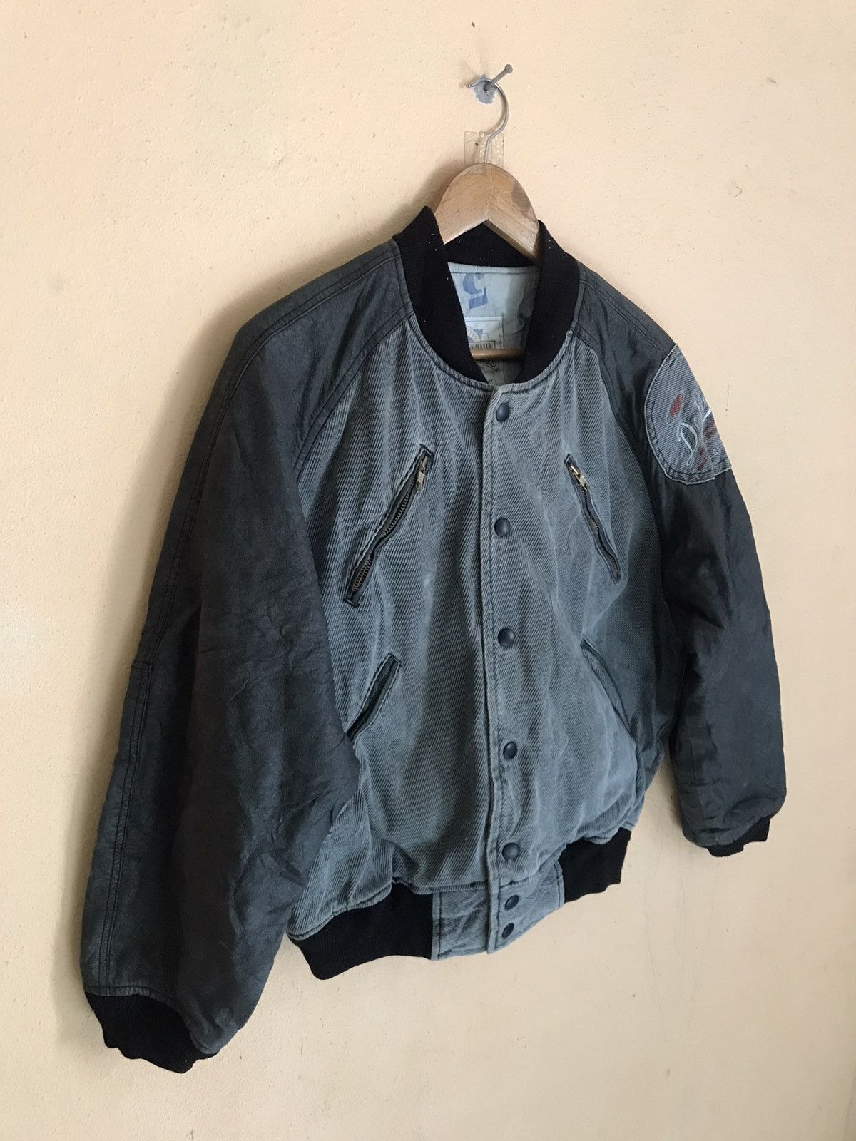 Japanese Brand AMAZING STUDIO VARSITY JACKET Size US M / EU 48-50 / 2 - 7 Thumbnail
