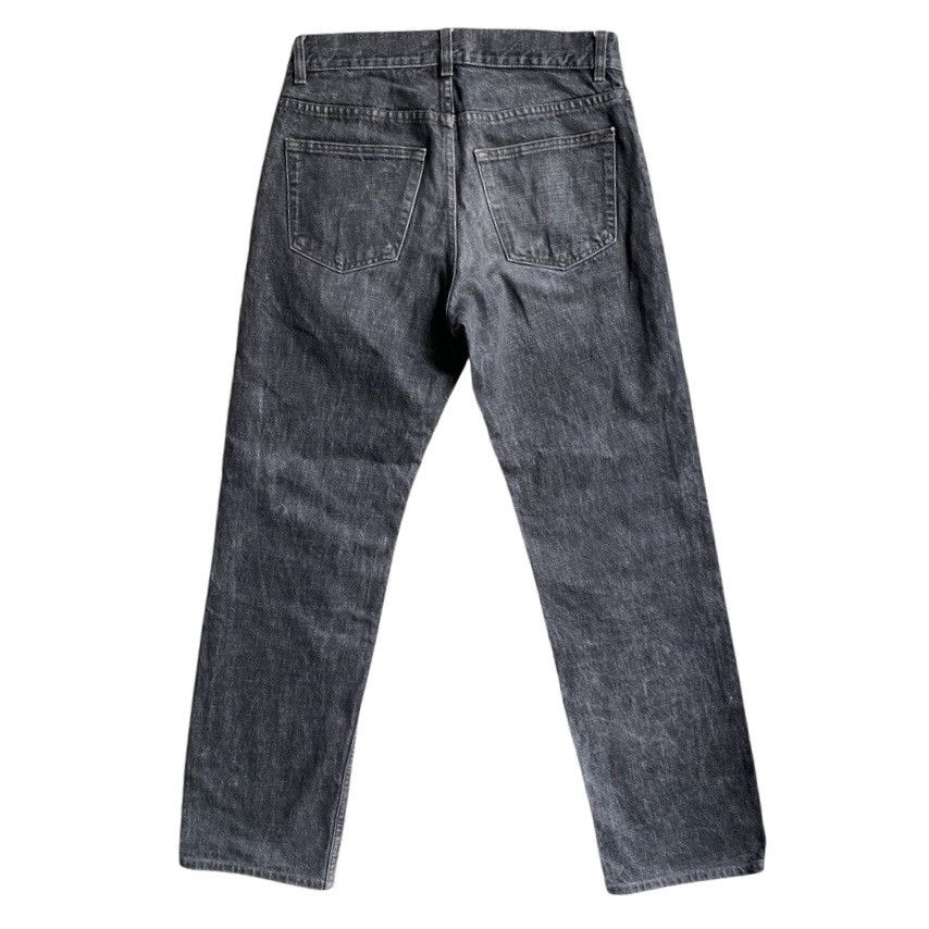 Helmut Lang Archive Vintage Broke Denim Mid Waist Contour Fit Size US 28 / EU 44 - 2 Thumbnail