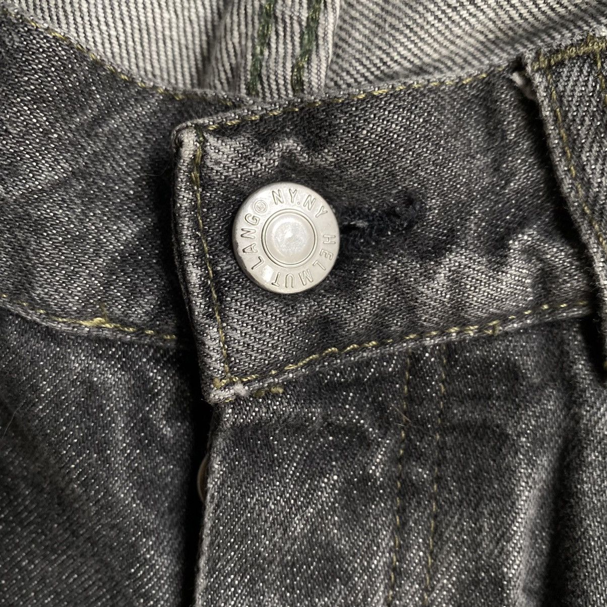 Helmut Lang Archive Vintage Broke Denim Mid Waist Contour Fit Size US 28 / EU 44 - 3 Thumbnail