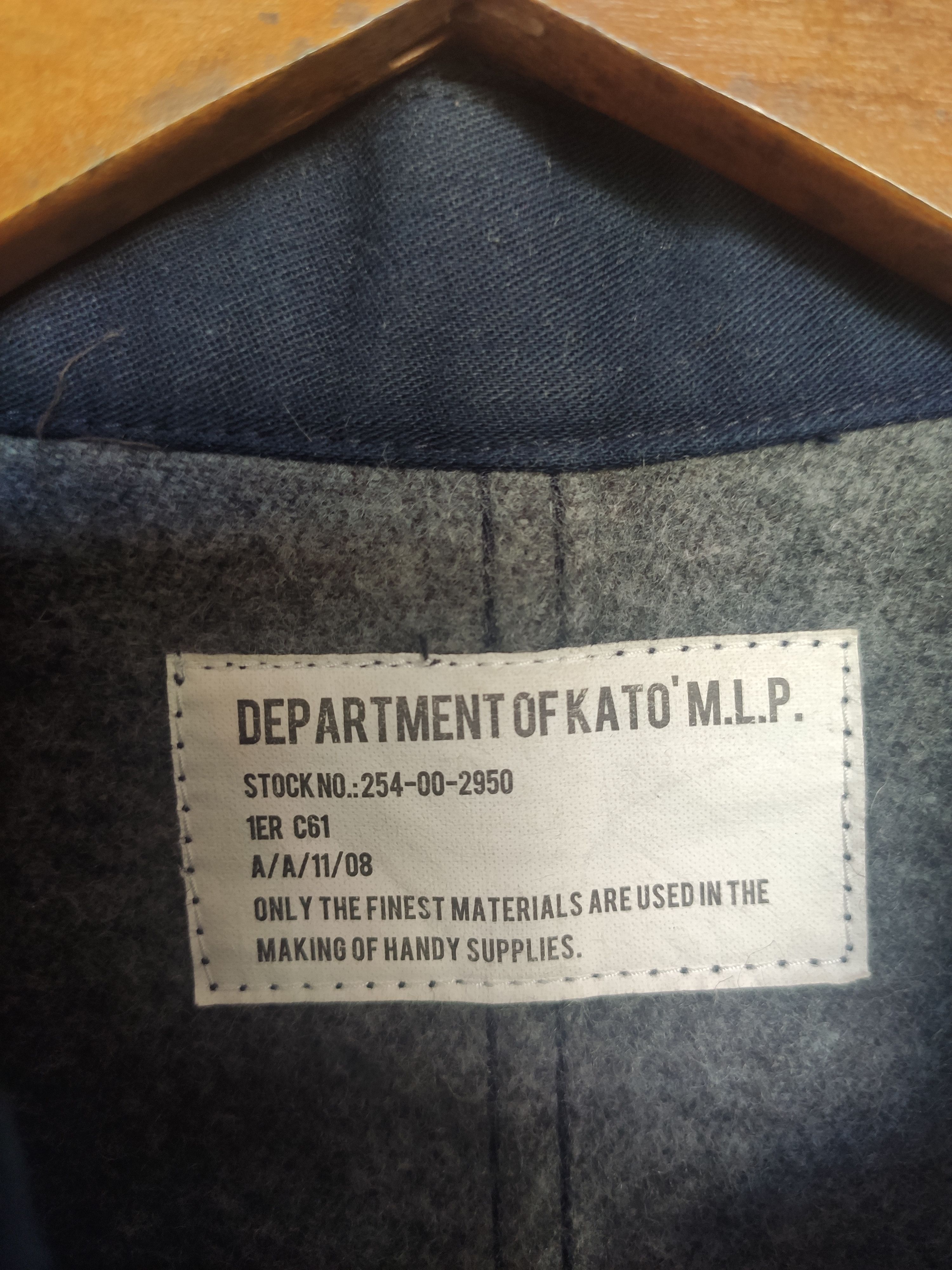 Japanese Brand Department of Kato MLP jacket military Size US S / EU 44-46 / 1 - 5 Thumbnail