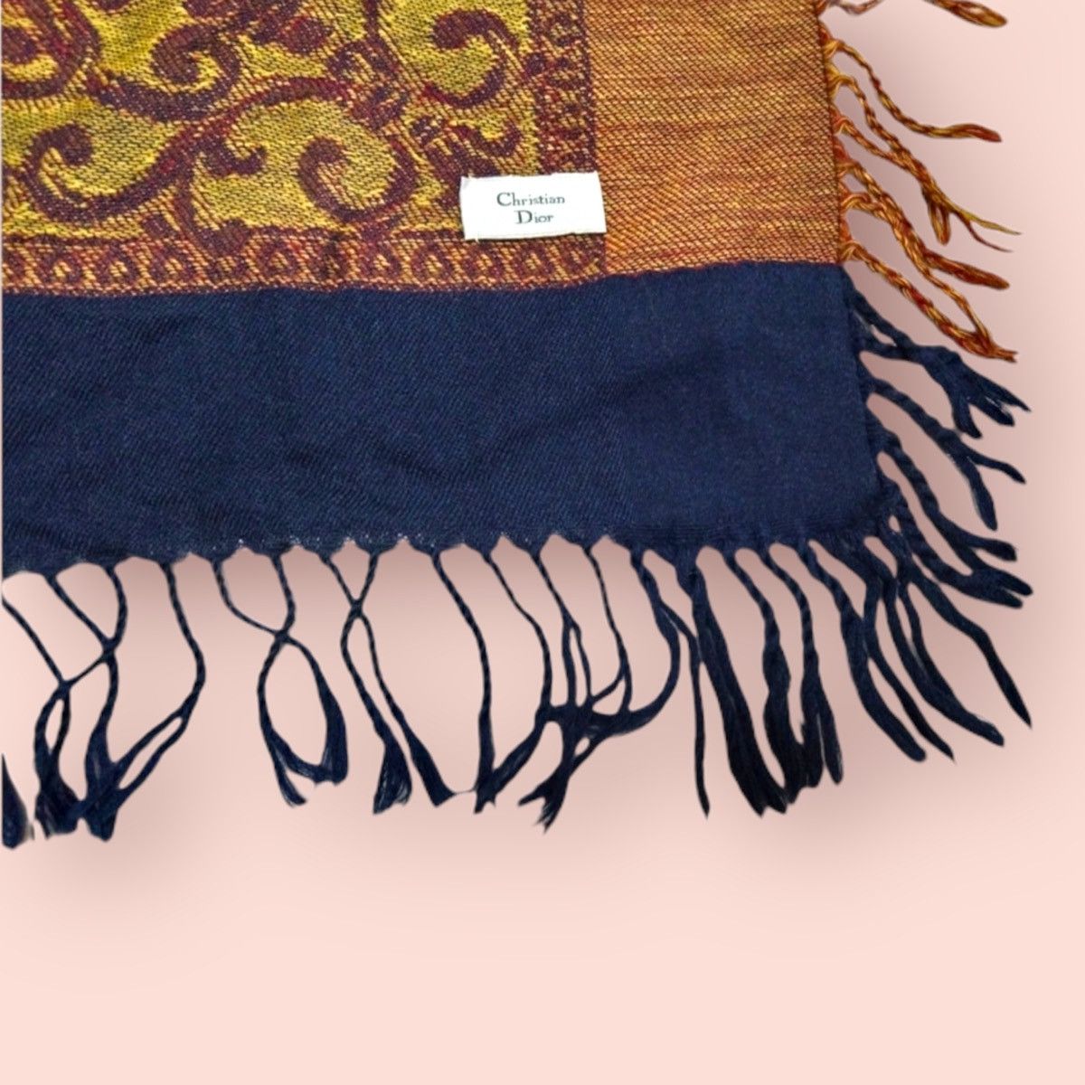 Christian Dior Monsieur × Designer × Dior CHRISTIAN DIOR WOOL BLEND SCARF Size ONE SIZE - 15 Thumbnail