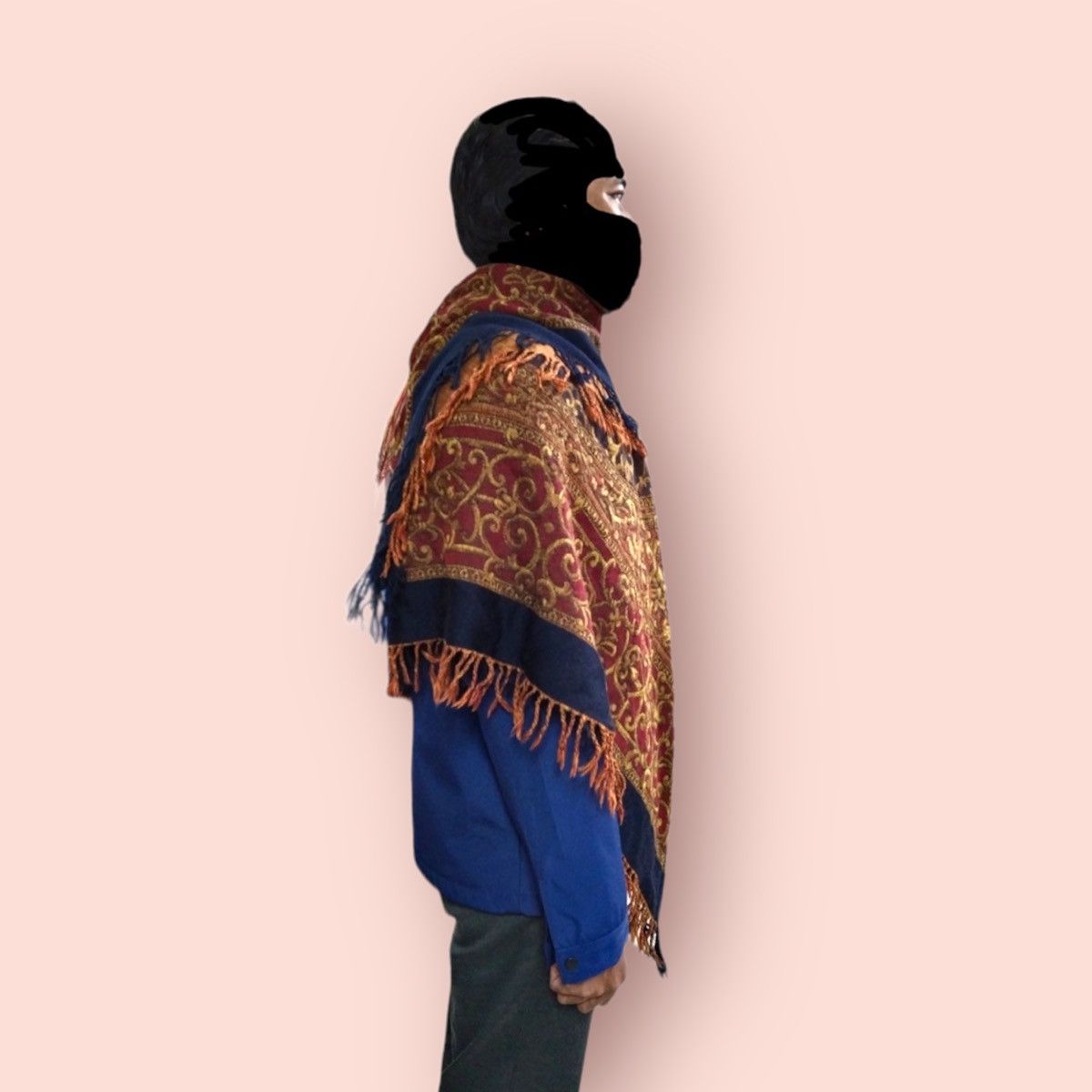 Christian Dior Monsieur × Designer × Dior CHRISTIAN DIOR WOOL BLEND SCARF Size ONE SIZE - 4 Thumbnail