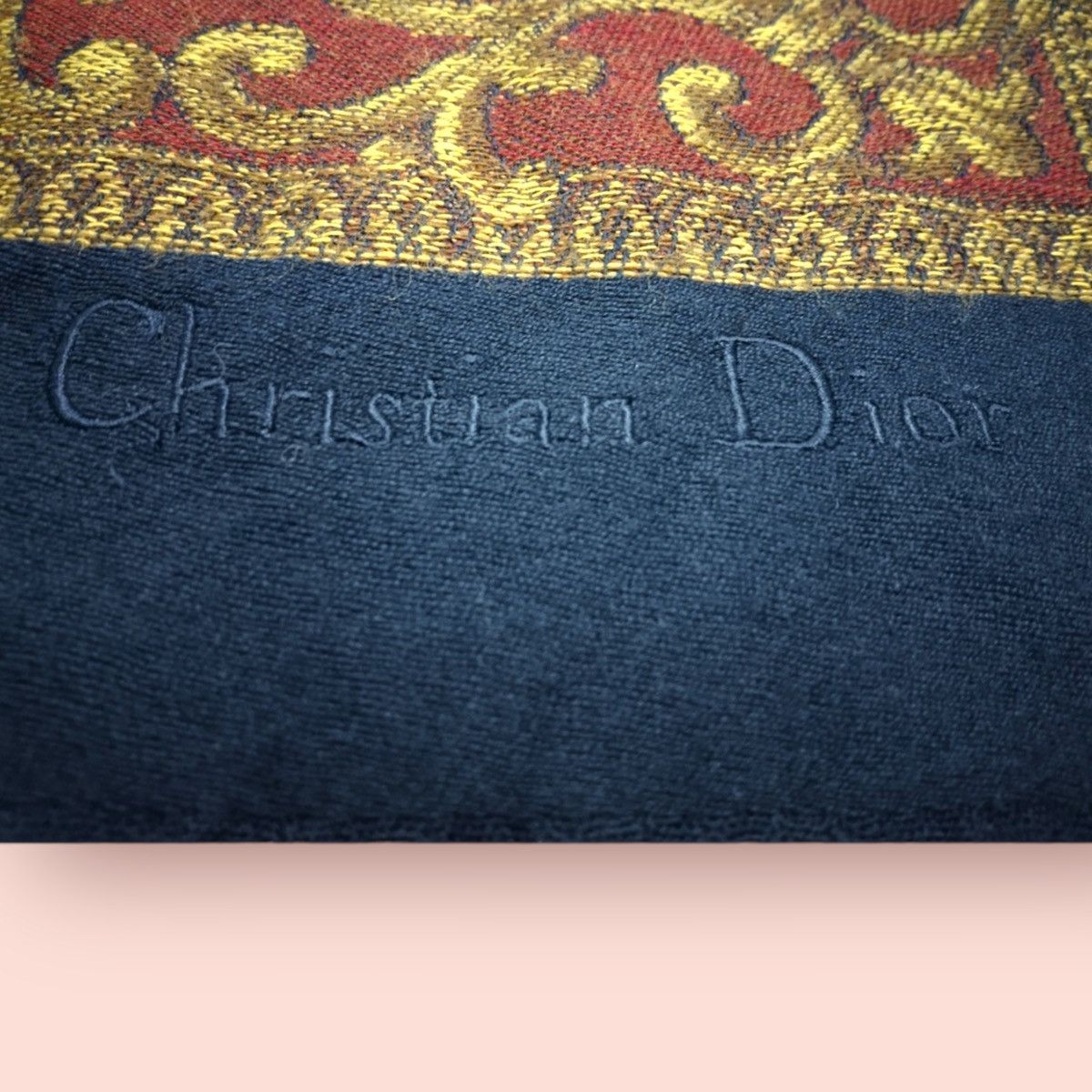 Christian Dior Monsieur × Designer × Dior CHRISTIAN DIOR WOOL BLEND SCARF Size ONE SIZE - 19 Thumbnail