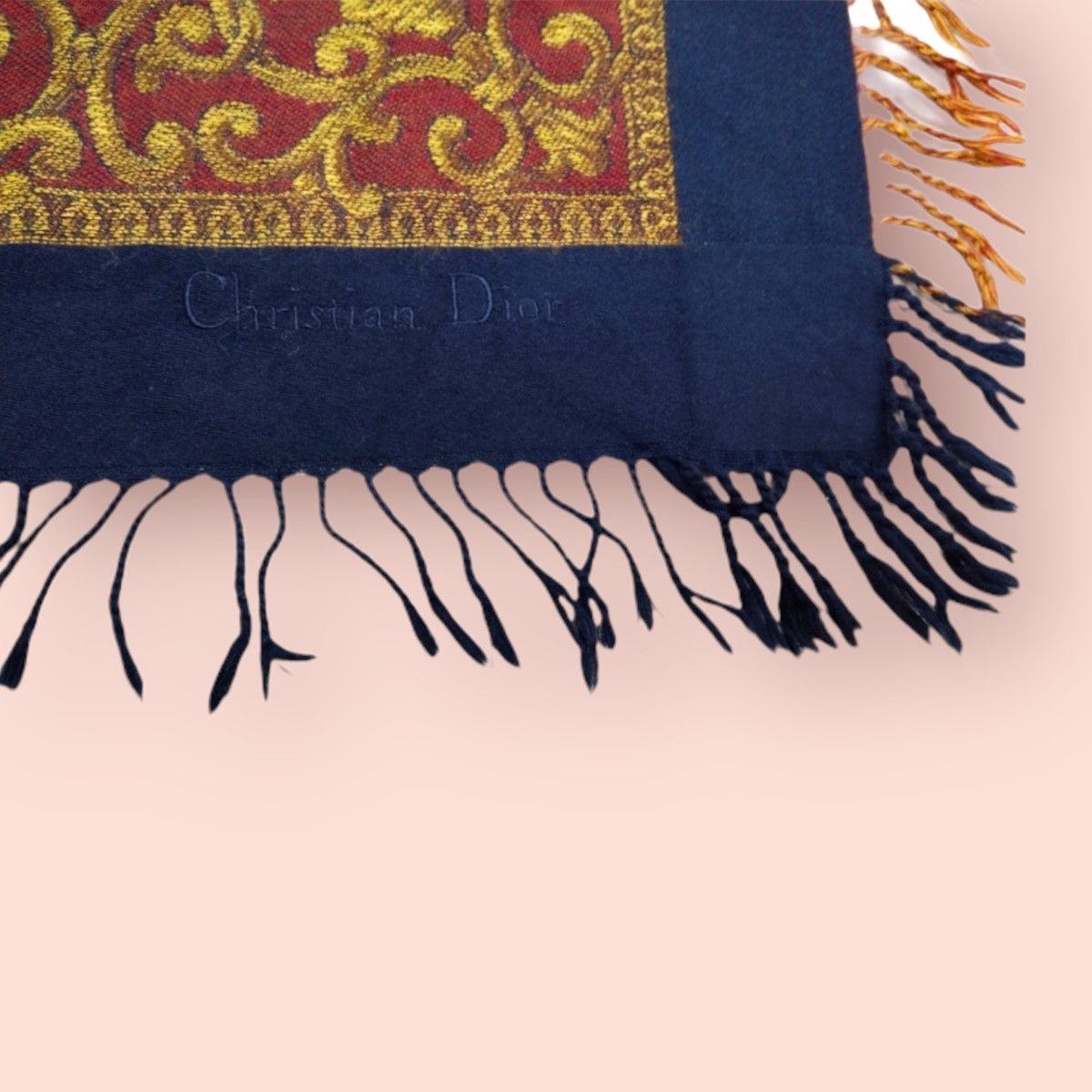 Christian Dior Monsieur × Designer × Dior CHRISTIAN DIOR WOOL BLEND SCARF Size ONE SIZE - 14 Thumbnail