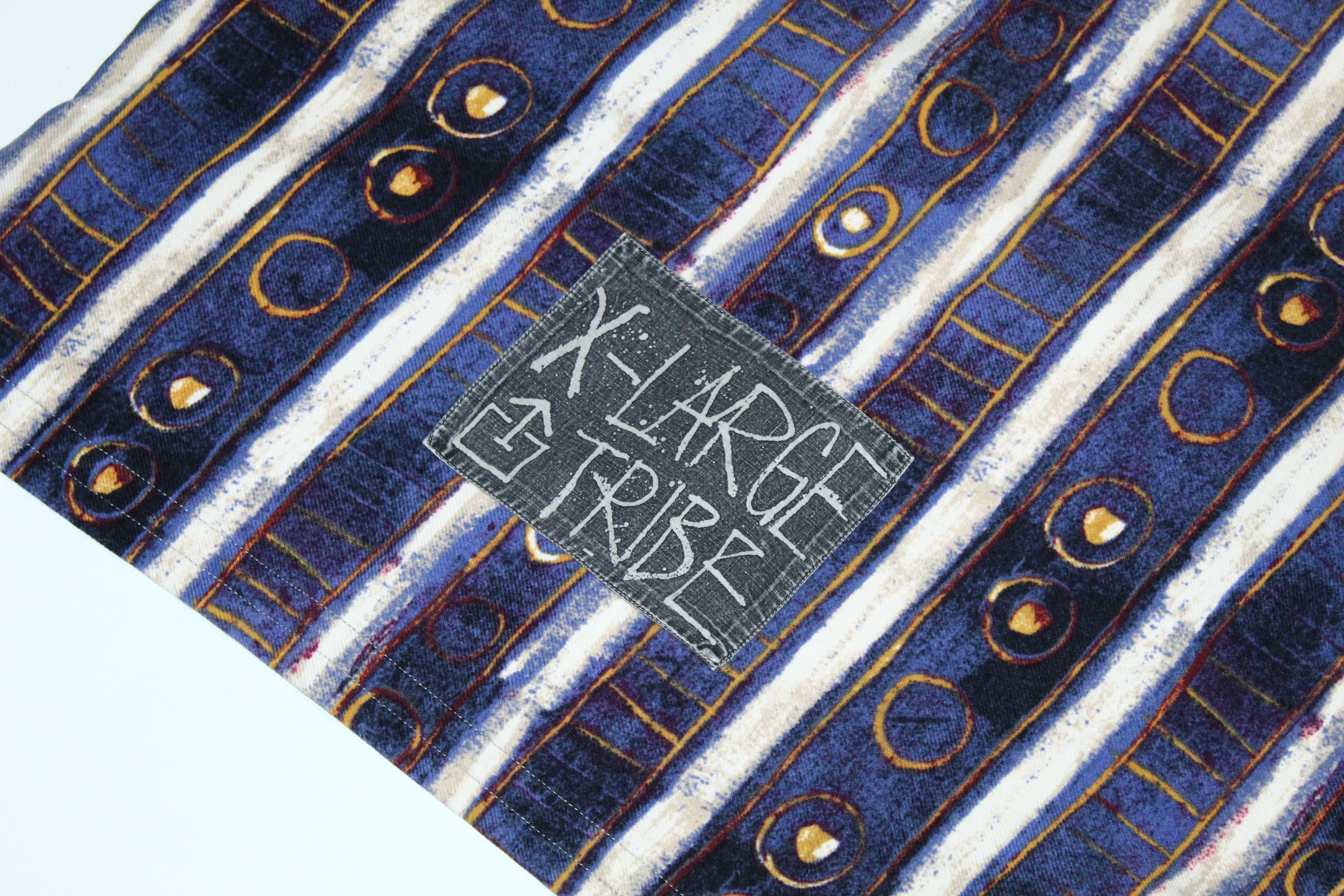 Adidas DOPE!💥Adidas X-Large Tribe Woven Rugged Flannel Overshirt Size US XXL / EU 58 / 5 - 8 Thumbnail
