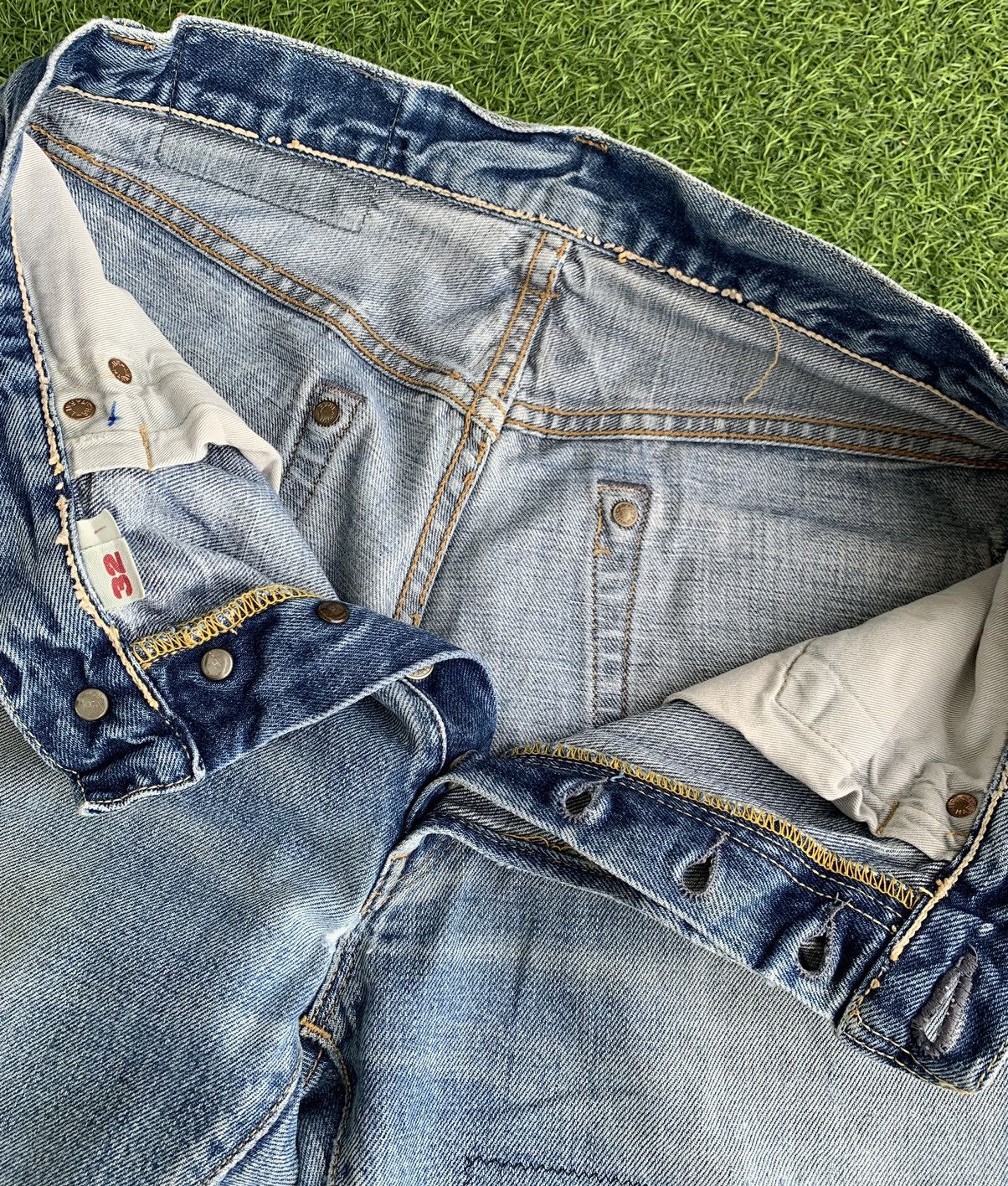 Blue Blue Japan Vintage Distressed Blue Blue Japan Jeans Size US 30 / EU 46 - 10 Thumbnail