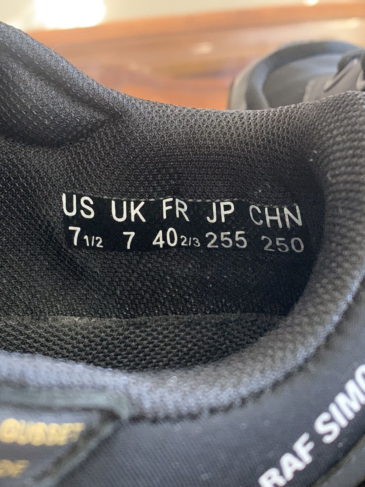 Adidas × Raf Simons Raf Simons x Ozweego Bunny Core Black Size US 7.5 / EU 40-41 - 8 Thumbnail