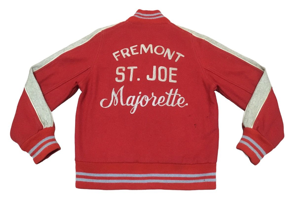 Vintage Rare Design Vintage Fremont St Jones Leather Varsity 1950s Size US M / EU 48-50 / 2 - 1 Thumbnail
