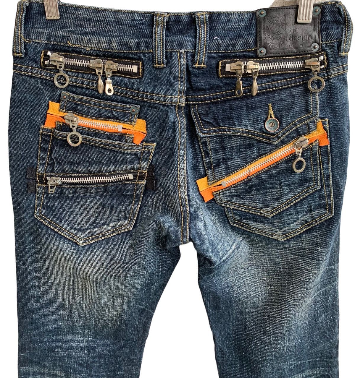 semanticdesign Japanese Brand Semantic Design Multiple zipper Style Size US 29 - 4 Thumbnail