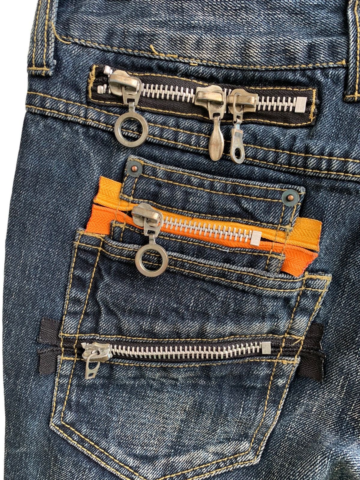 semanticdesign Japanese Brand Semantic Design Multiple zipper Style Size US 29 - 5 Thumbnail