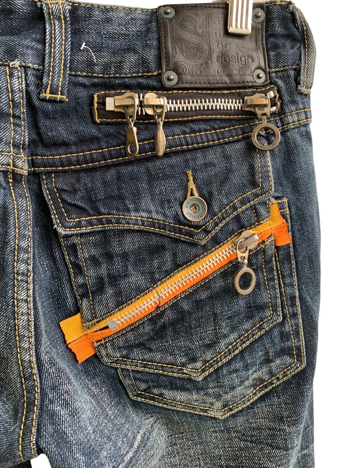 semanticdesign Japanese Brand Semantic Design Multiple zipper Style Size US 29 - 6 Thumbnail