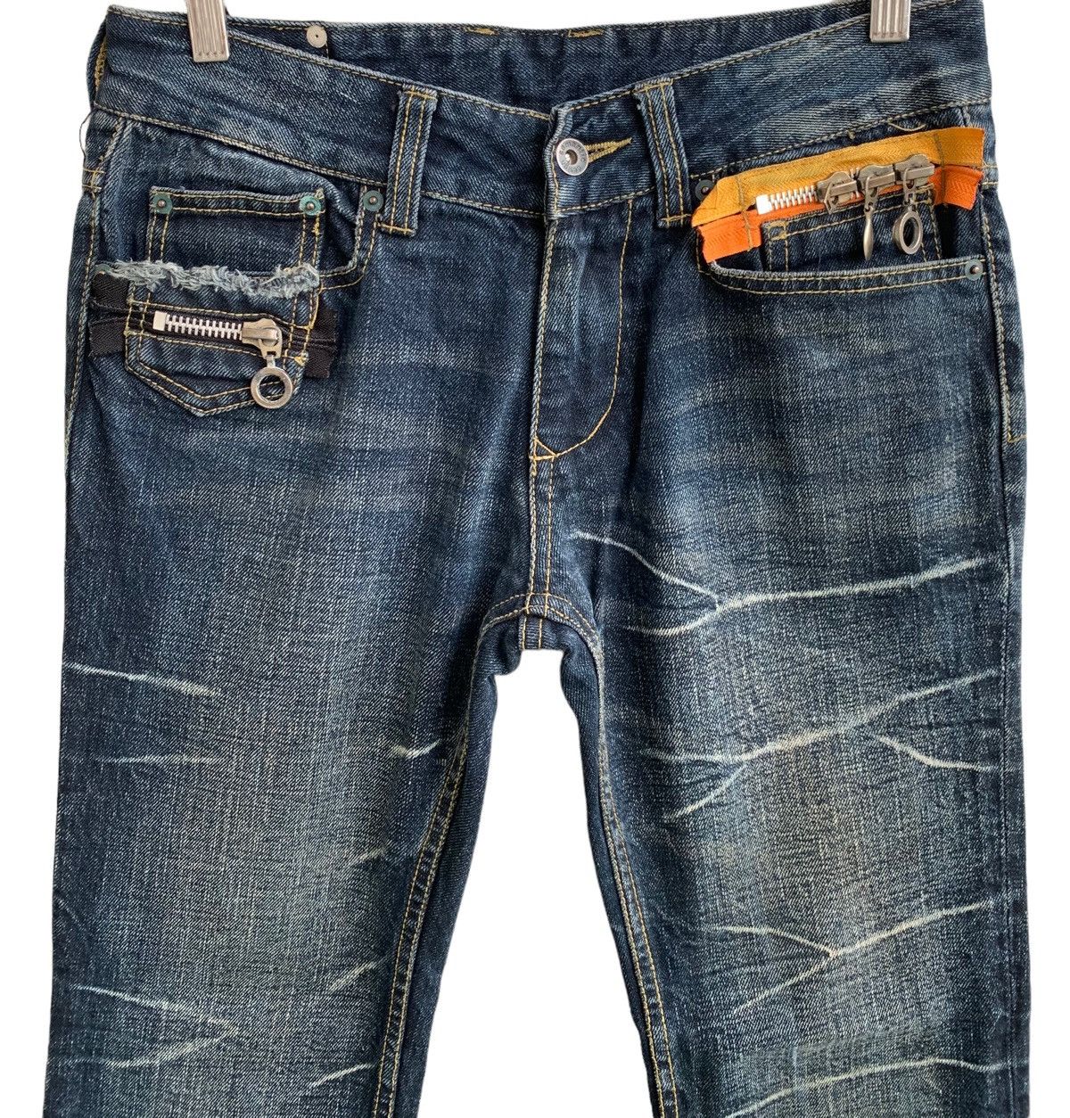 semanticdesign Japanese Brand Semantic Design Multiple zipper Style Size US 29 - 3 Thumbnail