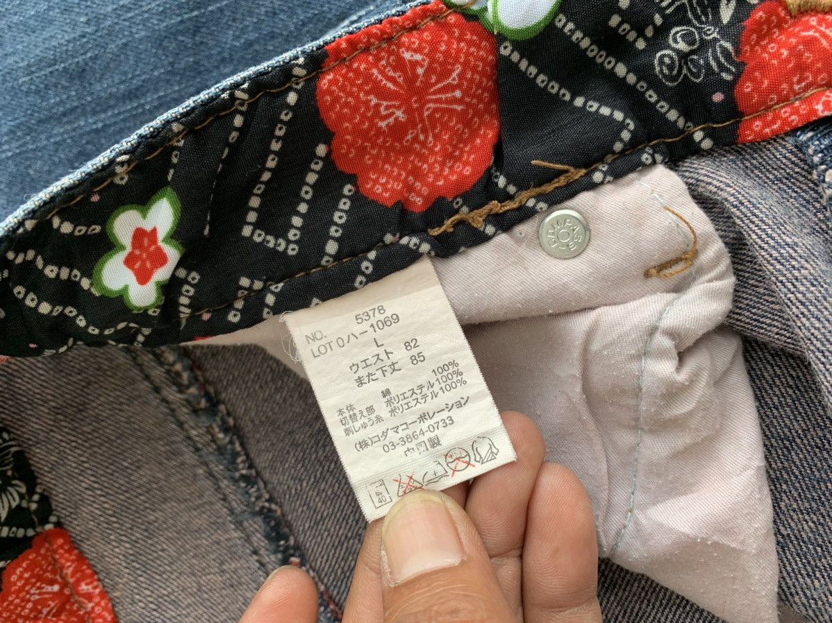 Japanese Brand Japanese Brand Dominate Embroidery Fish Koi Denim Size US 32 / EU 48 - 11 Thumbnail