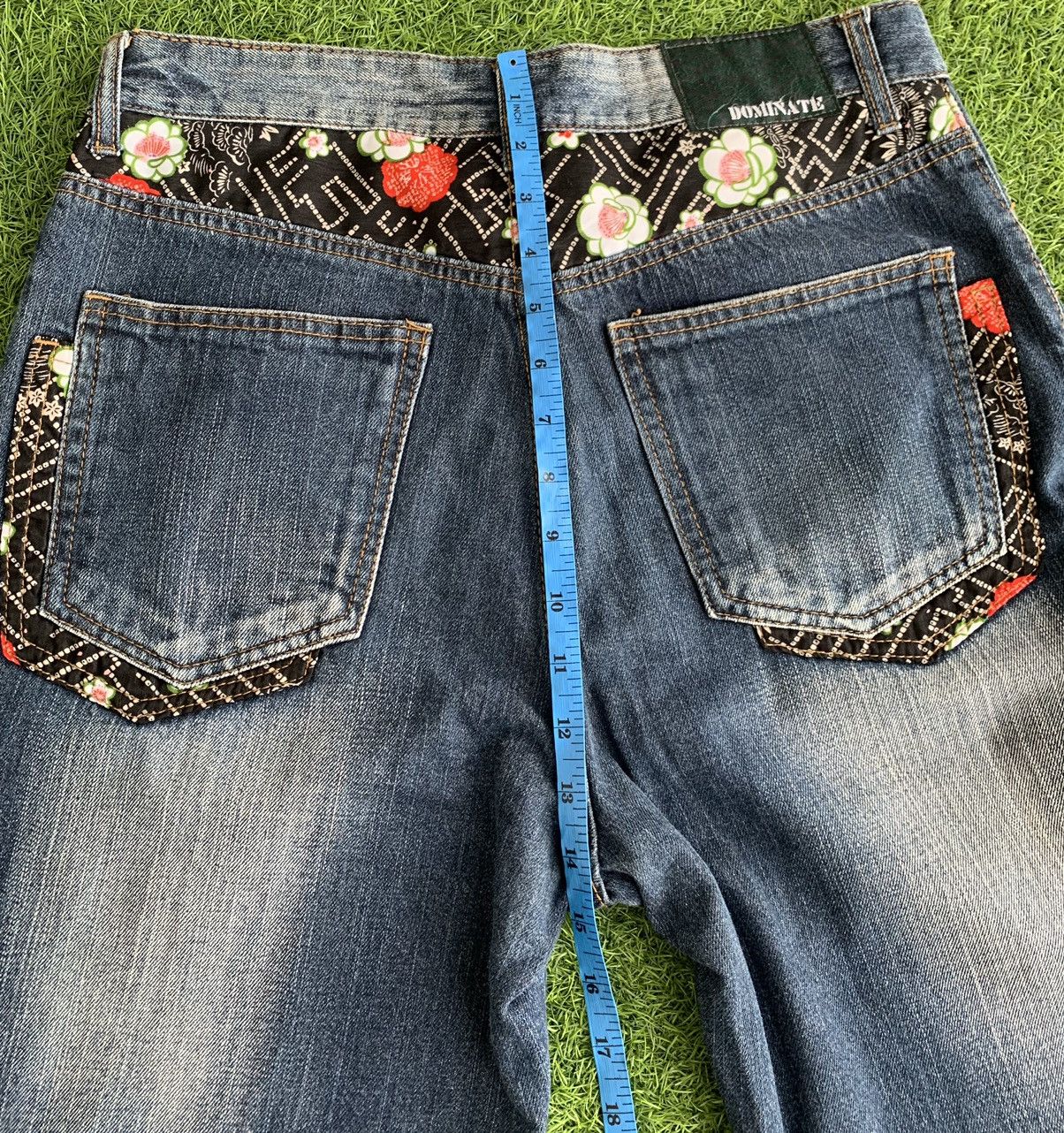 Japanese Brand Japanese Brand Dominate Embroidery Fish Koi Denim Size US 32 / EU 48 - 15 Thumbnail