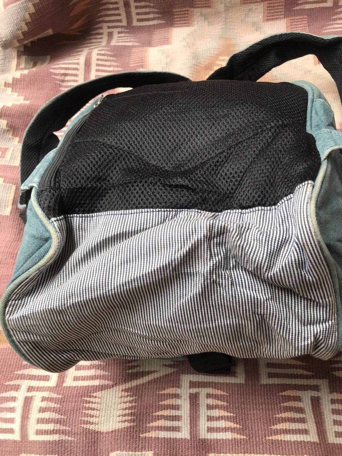 Edwin × Vintage Vintage edwin hickory denim backpack Size ONE SIZE - 5 Thumbnail