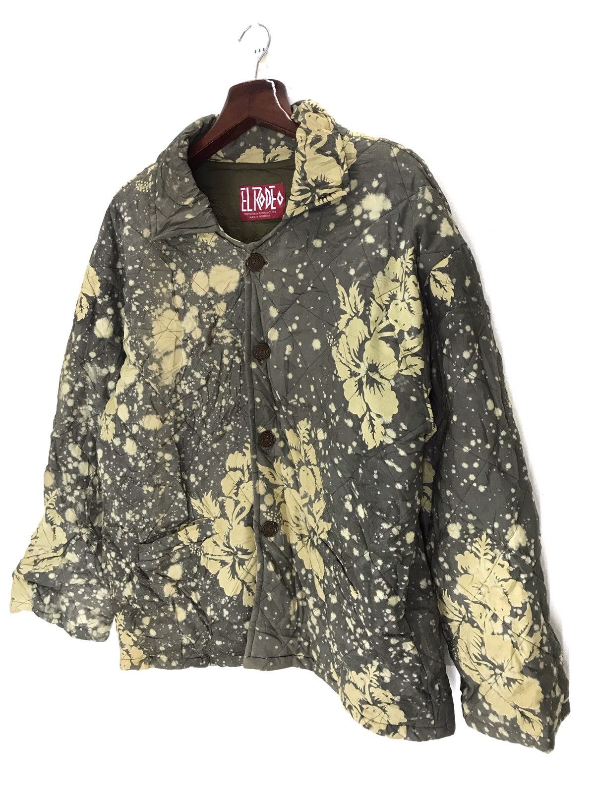 Phoenix Clothing Elrodeo phoenix hawaii style padded jacket wood button Size US L / EU 52-54 / 3 - 1 Thumbnail