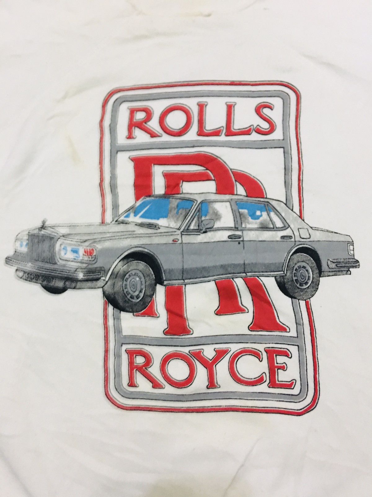 Vintage Vintage Rolls Royce Sweatshirt size XL Size US XL / EU 56 / 4 - 2 Thumbnail