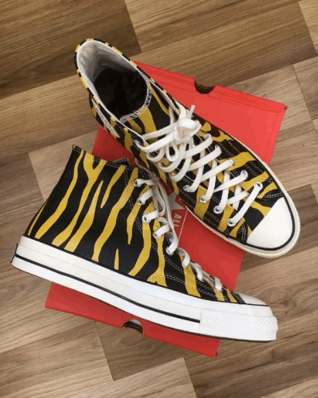 Converse Converse Chuck '70 Archive Leather Yellow Zebra Size US 10 / EU 43 - 2 Thumbnail