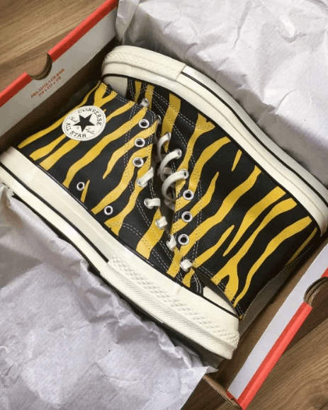 Converse Converse Chuck '70 Archive Leather Yellow Zebra Size US 10 / EU 43 - 5 Thumbnail