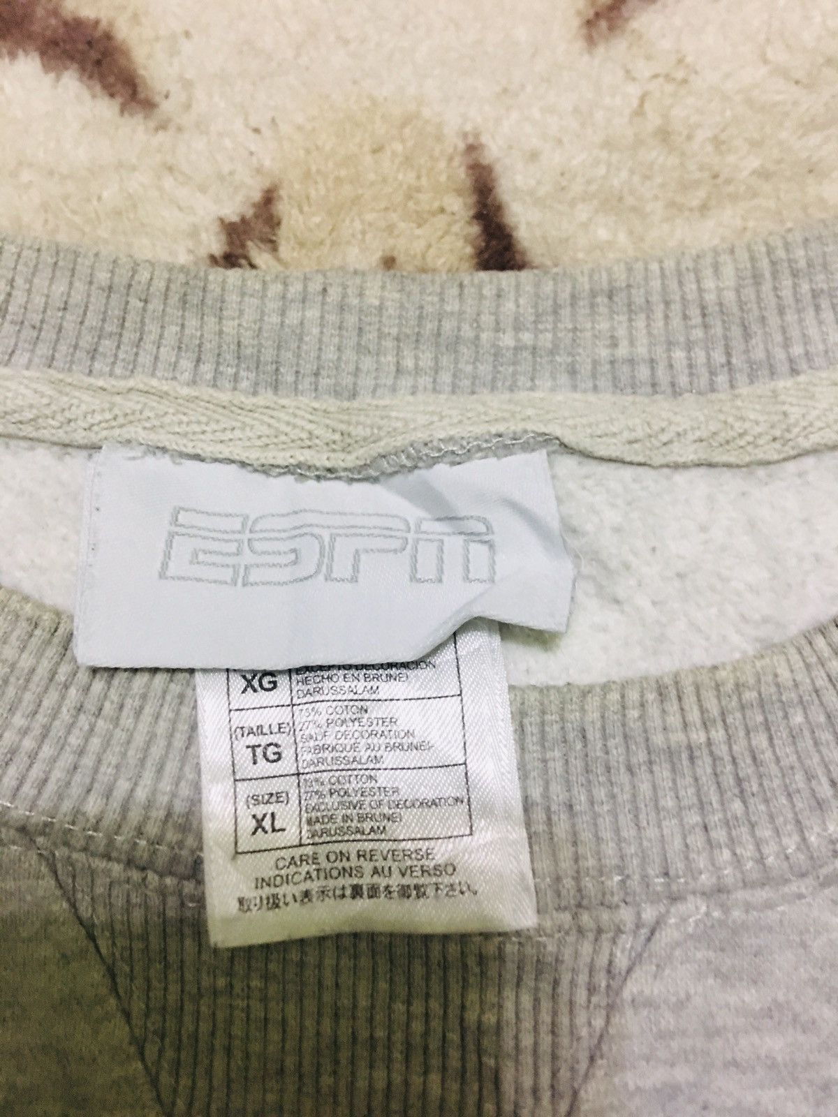 Vintage Vintage ESPN Sport Channel Sweatshirt size XL Size US XL / EU 56 / 4 - 3 Thumbnail