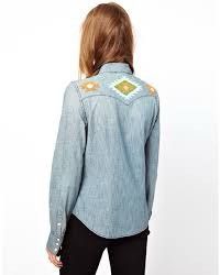 Ralph Lauren 💥Western Denim Supply Ralph Lauren Button Shirt Size S / US 4 / IT 40 - 1 Thumbnail