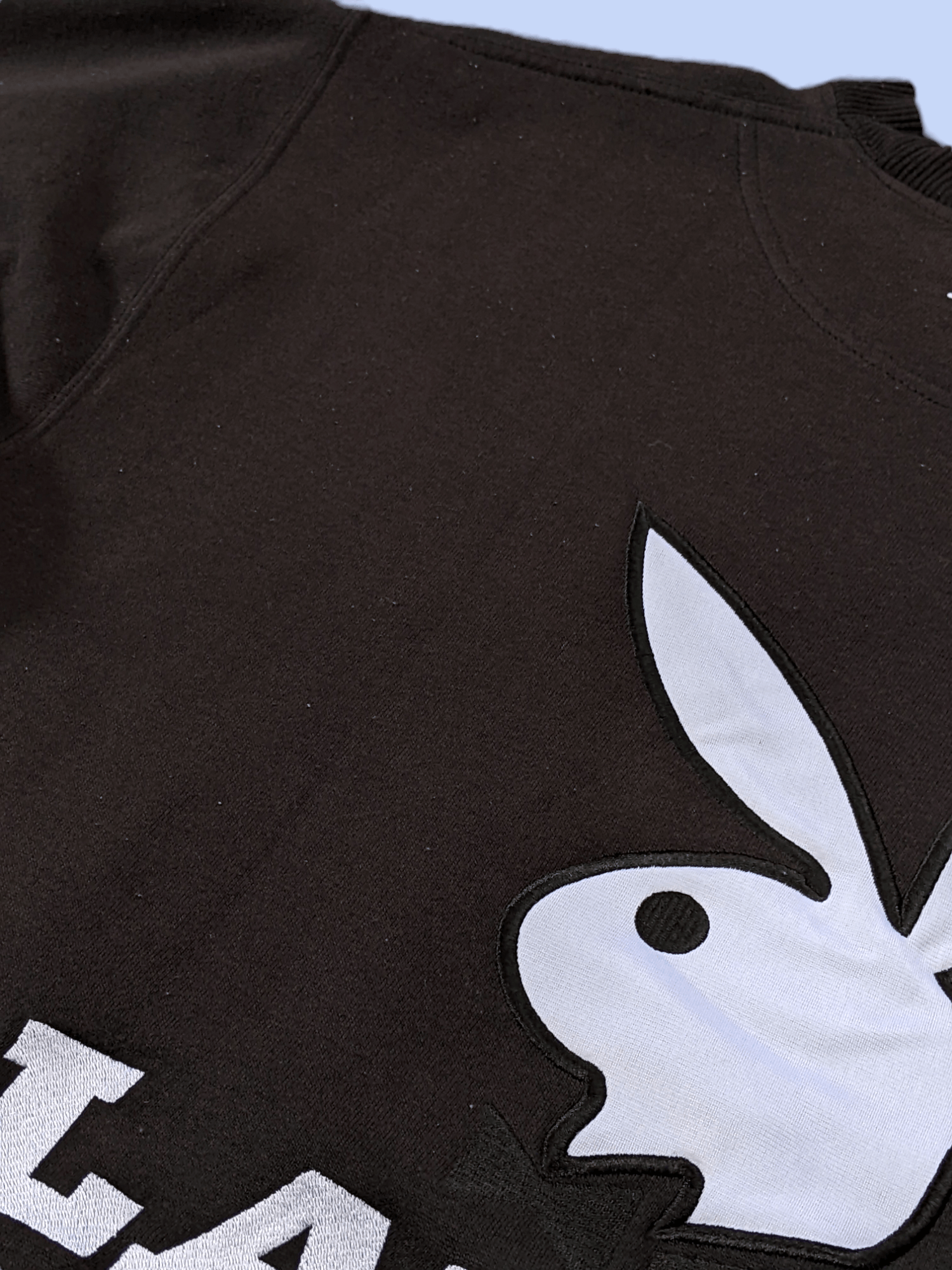 Playboy × Vintage Vintage 90s Playboy Big Logo Embroidered Sweatshirt Size US L / EU 52-54 / 3 - 7 Thumbnail