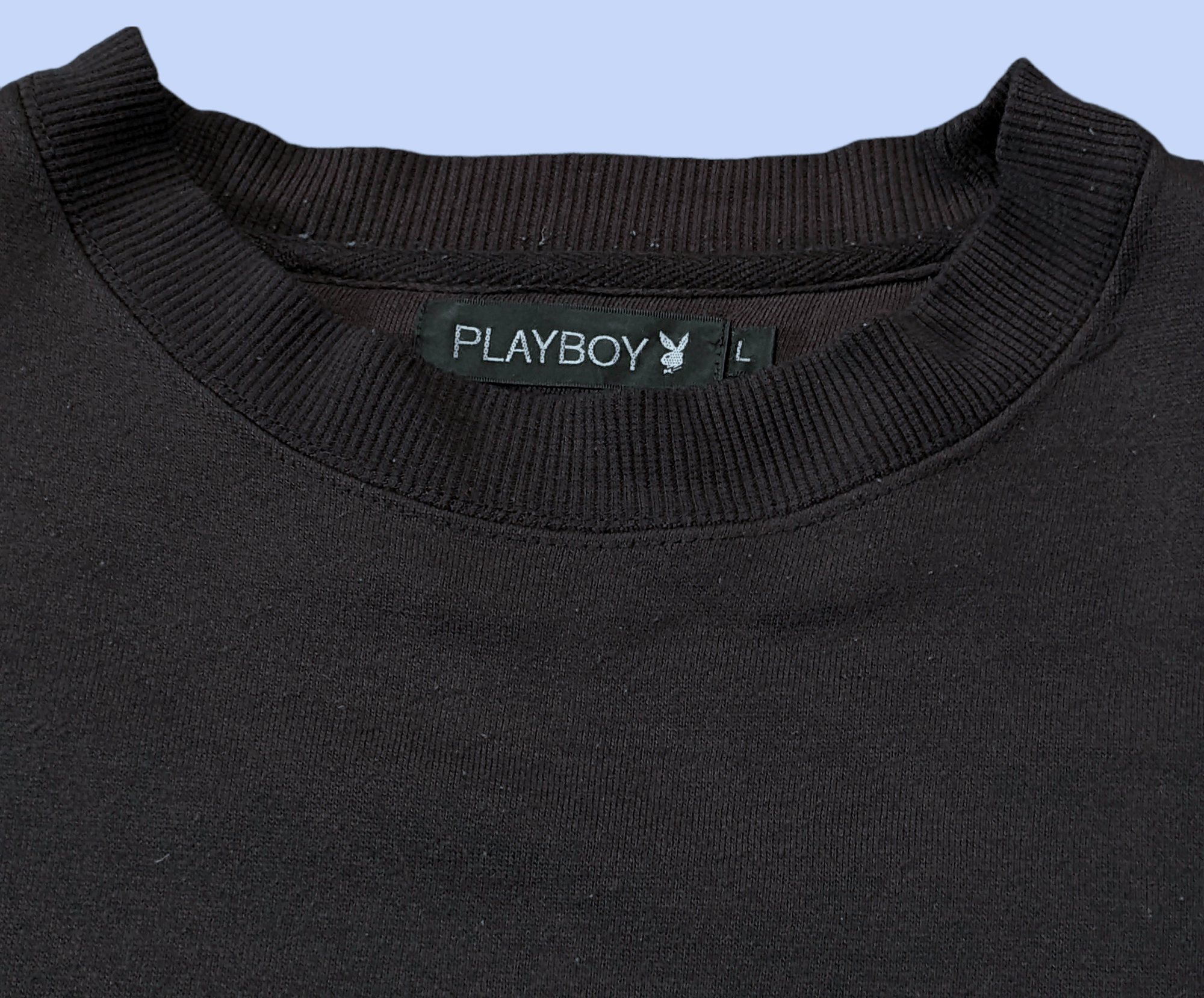 Playboy × Vintage Vintage 90s Playboy Big Logo Embroidered Sweatshirt Size US L / EU 52-54 / 3 - 6 Thumbnail