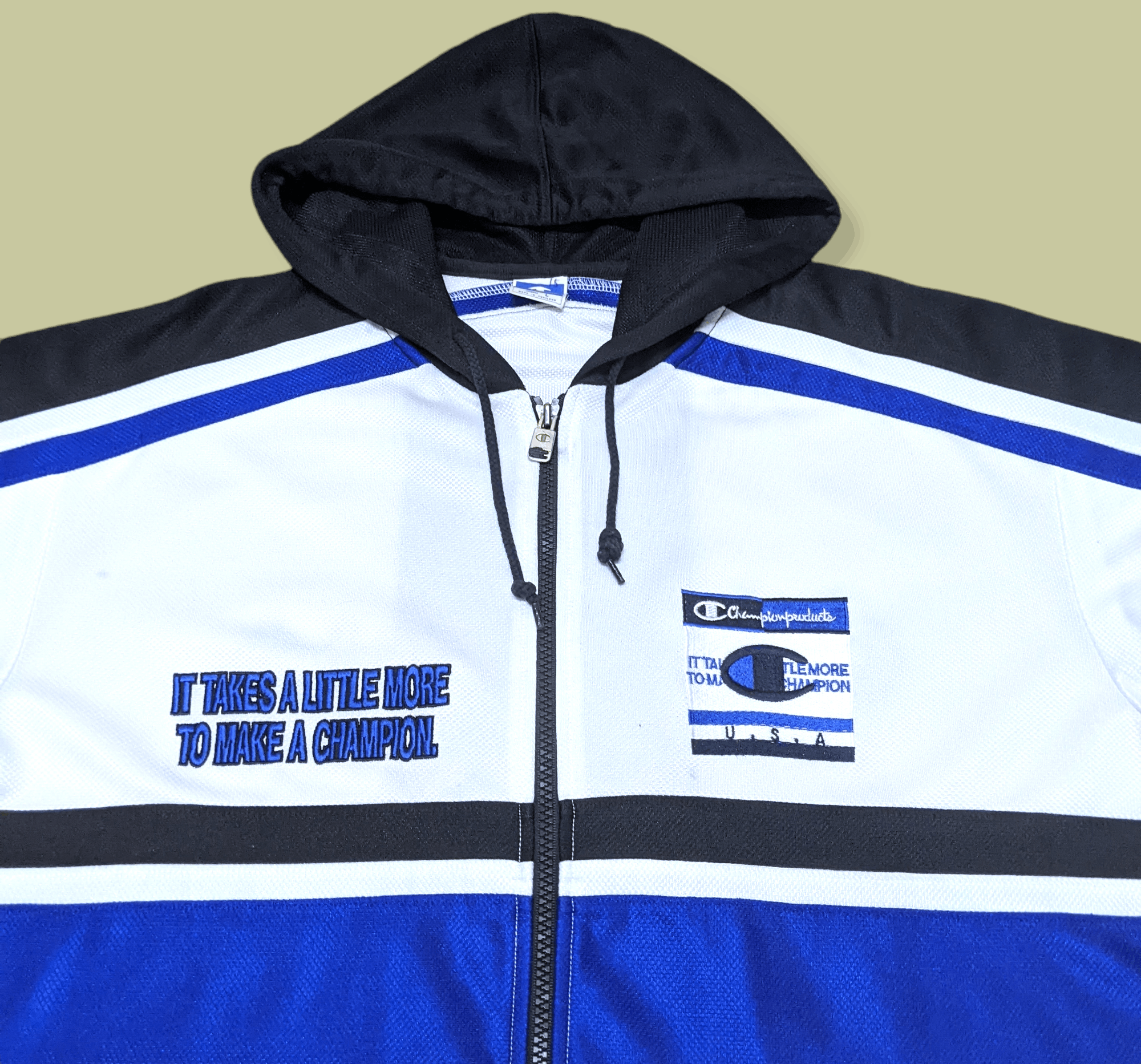 Champion × Vintage Vintage 90s Champion Japan Release Logo Spellout Hoodie Size US L / EU 52-54 / 3 - 5 Thumbnail