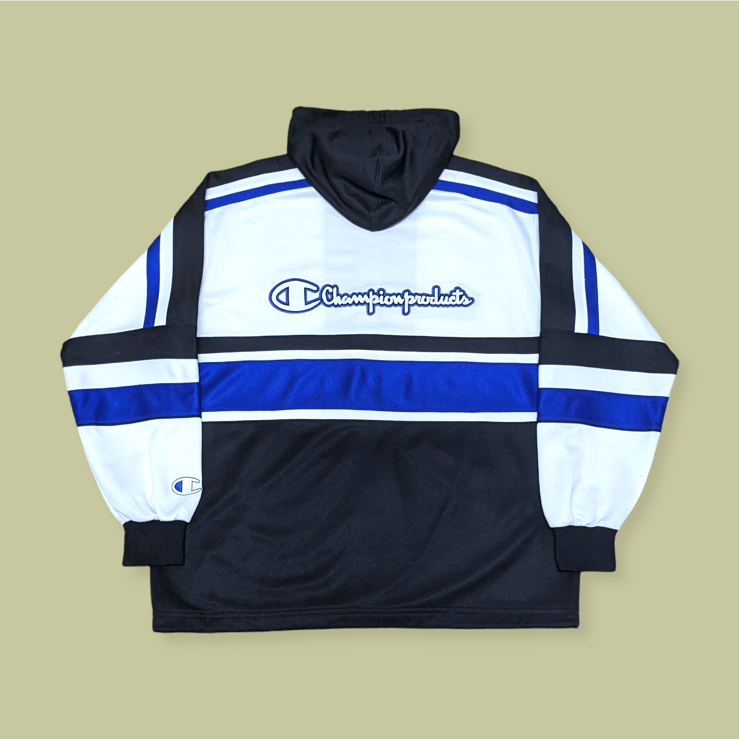 Champion × Vintage Vintage 90s Champion Japan Release Logo Spellout Hoodie Size US L / EU 52-54 / 3 - 2 Thumbnail