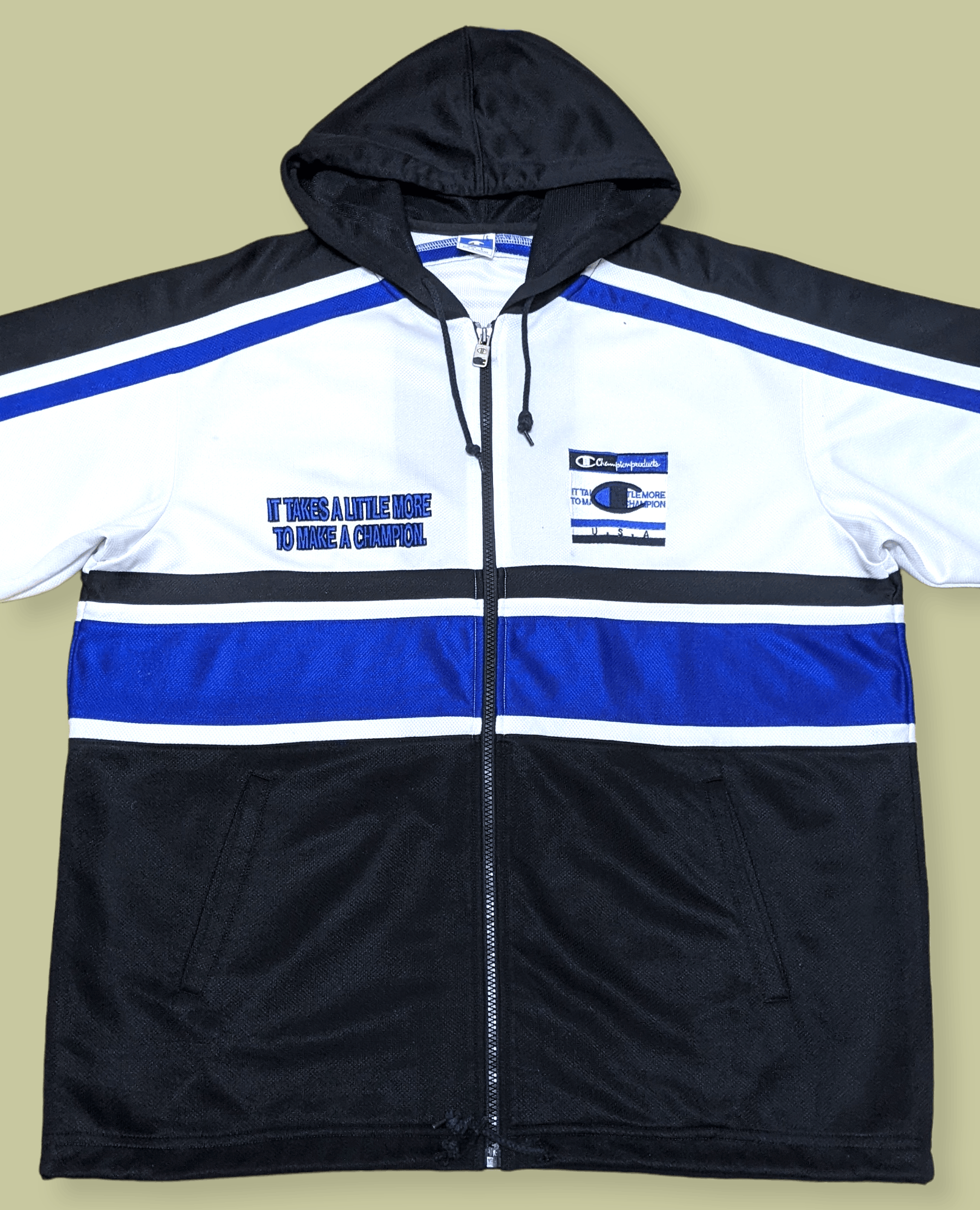 Champion × Vintage Vintage 90s Champion Japan Release Logo Spellout Hoodie Size US L / EU 52-54 / 3 - 3 Thumbnail