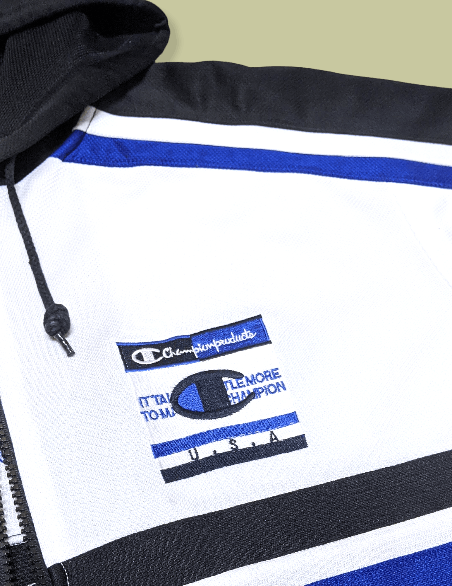 Champion × Vintage Vintage 90s Champion Japan Release Logo Spellout Hoodie Size US L / EU 52-54 / 3 - 12 Thumbnail