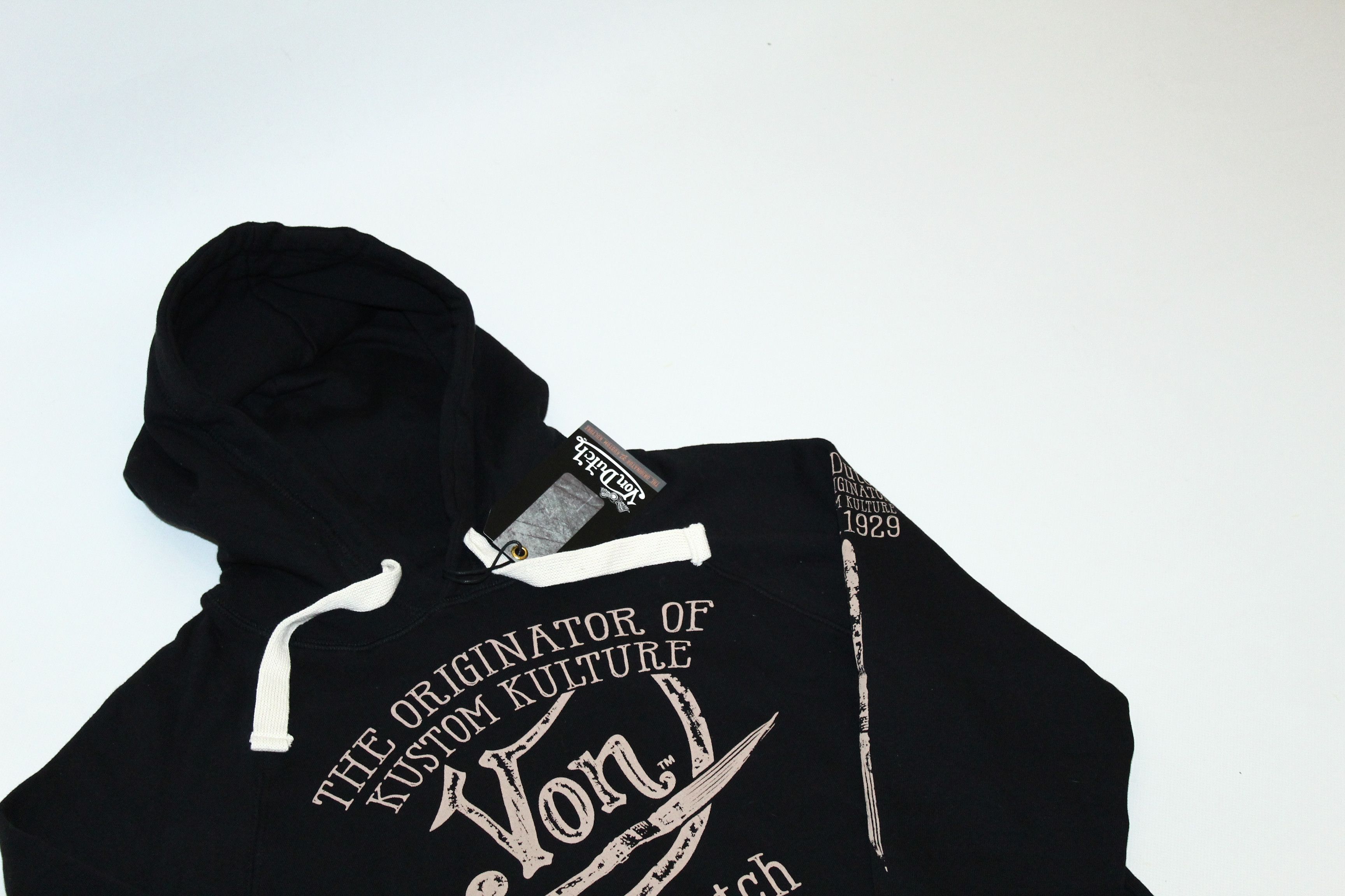 Von Dutch Vtg Von Dutch Graphic Print Fleece Lined Cozy Hoodie Size US M / EU 48-50 / 2 - 7 Thumbnail