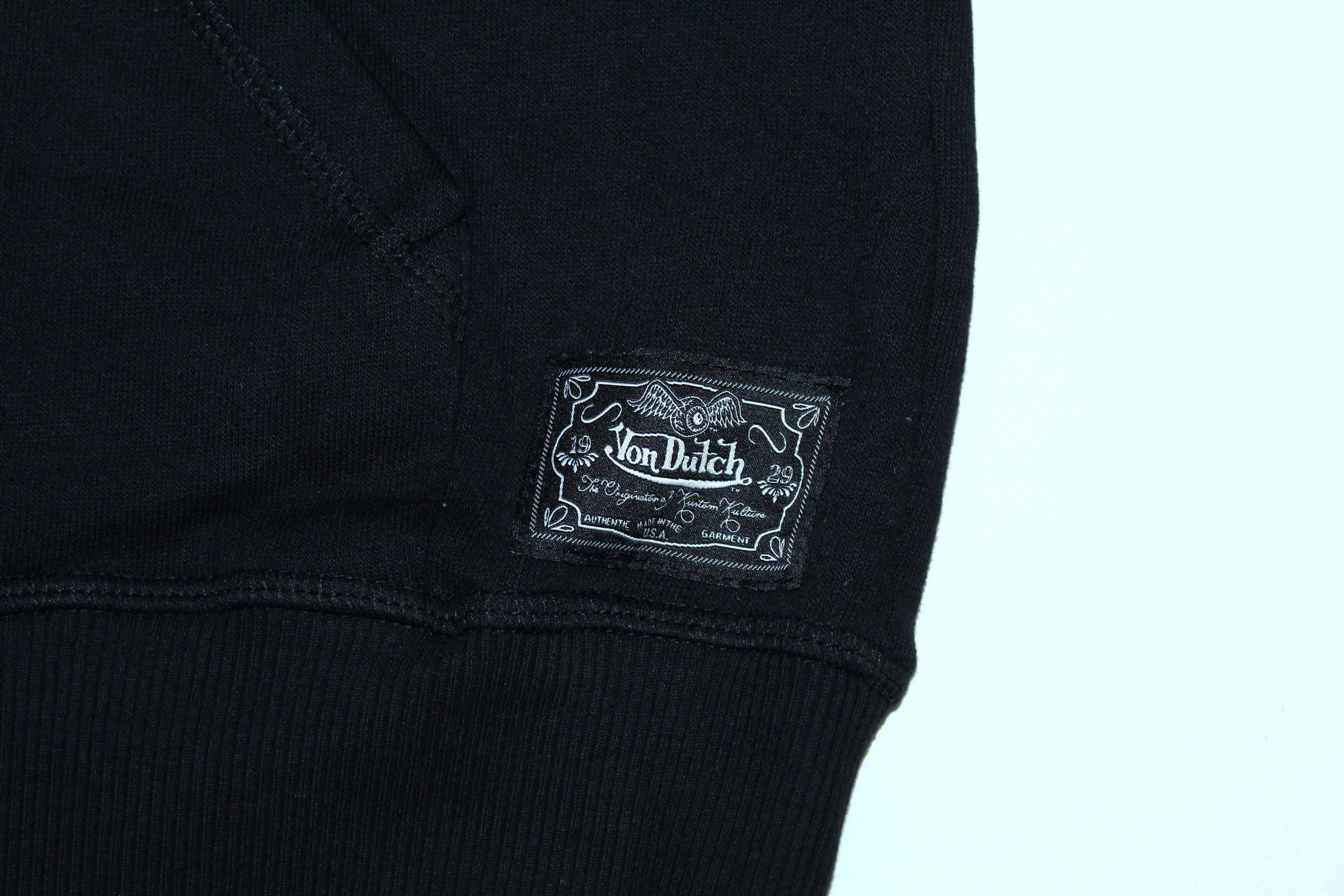Von Dutch Vtg Von Dutch Graphic Print Fleece Lined Cozy Hoodie Size US M / EU 48-50 / 2 - 5 Thumbnail