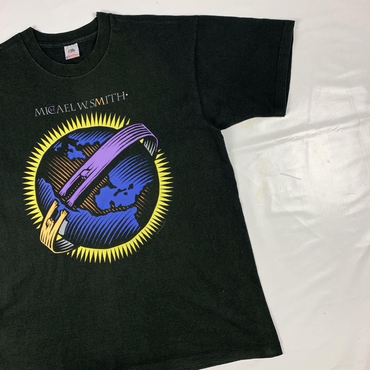Band Tees Vintage 1993 Michael W. Smith Singer World Tour Shirt Size US XL / EU 56 / 4 - 3 Thumbnail