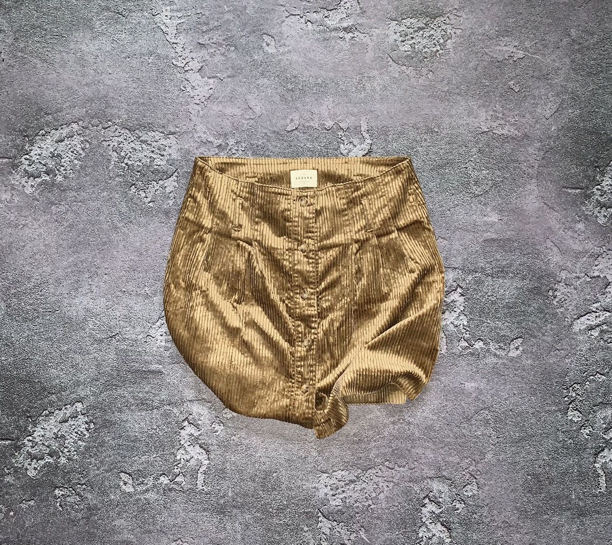 Sezane 40 corduroy mini midi maxi skirt button up