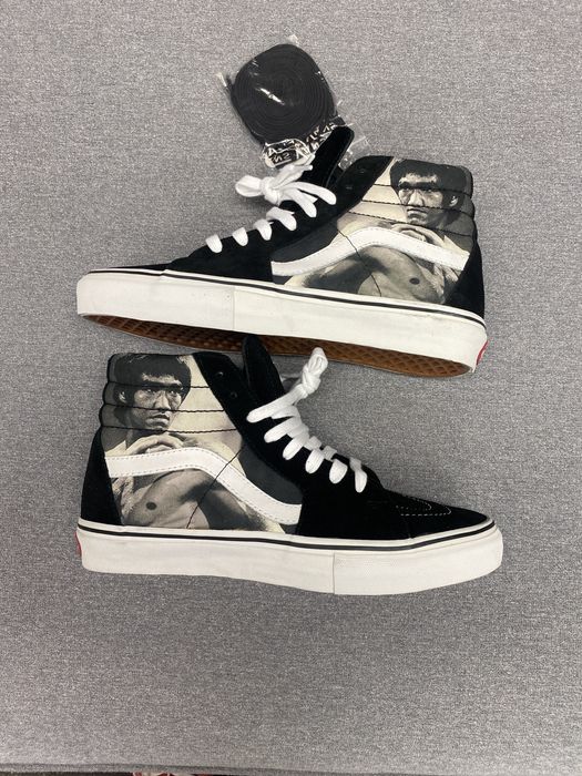 Supreme Supreme Bruce Lee sk8 hi vans | Grailed