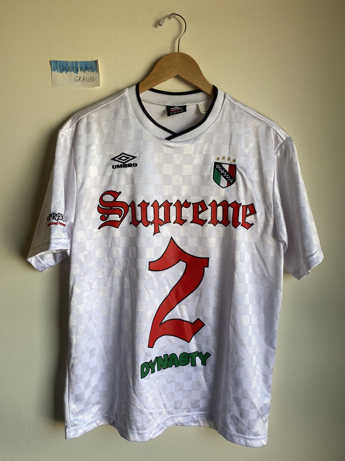 Supreme Supreme x Umbro Dynasty Soccer Jersey | Grailed