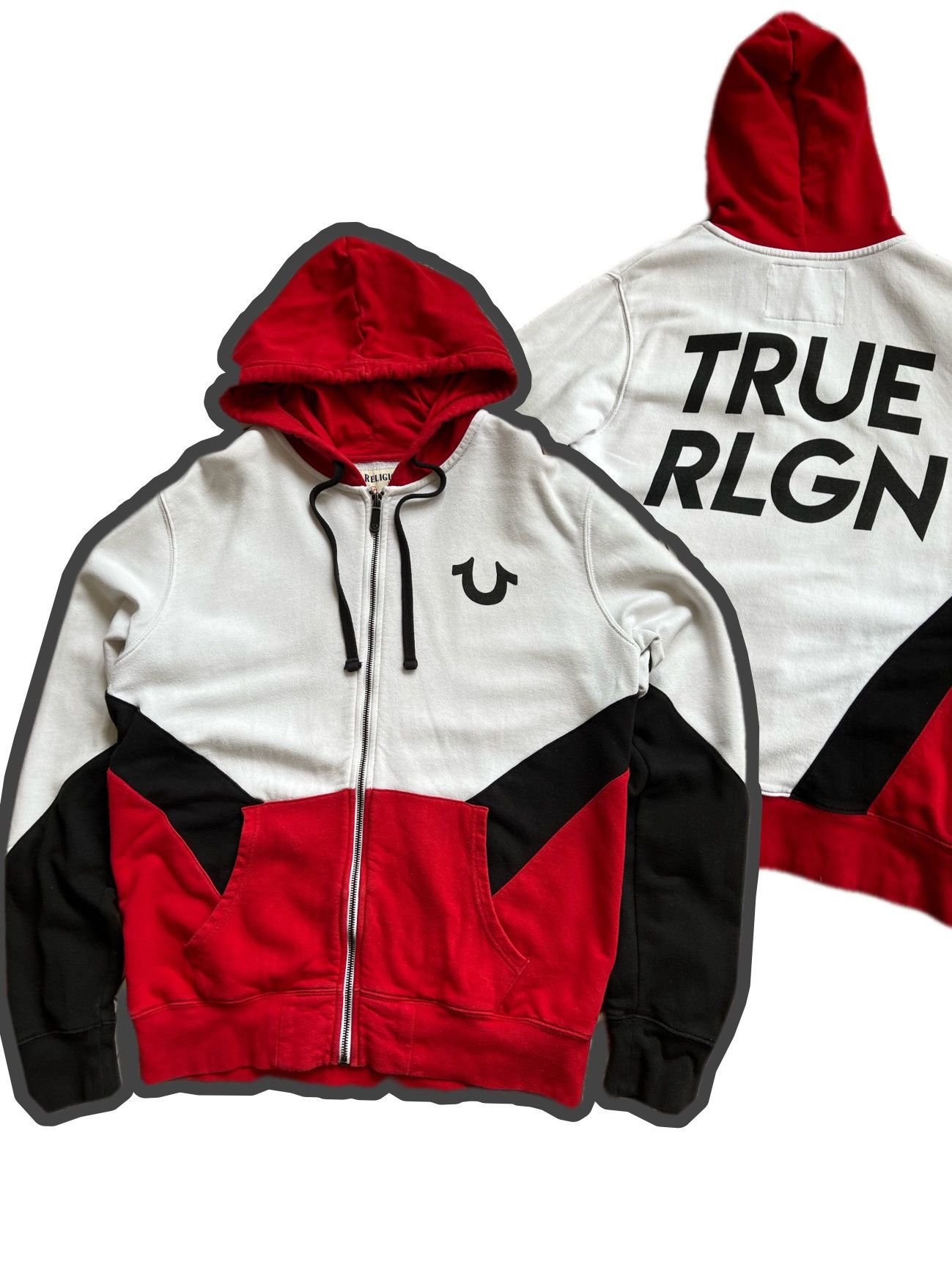 True Religion True Religion Zip Up Hoodie Size US M / EU 48-50 / 2 - 1 Thumbnail